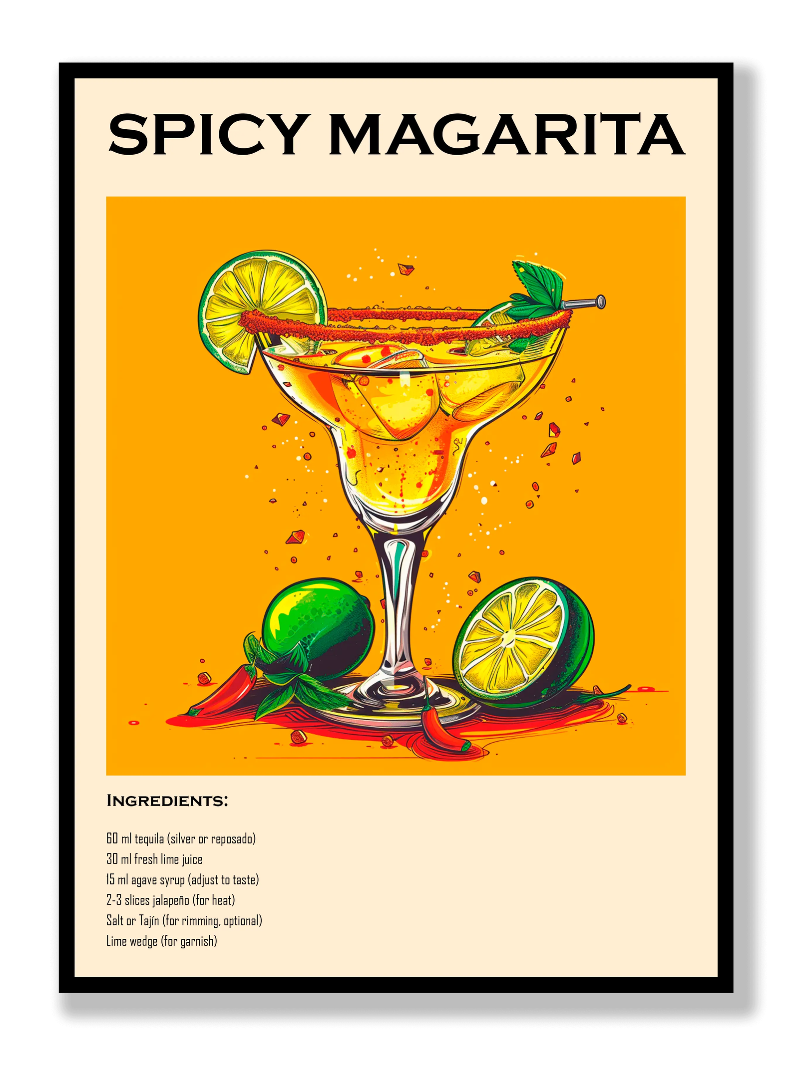 Spicy Magarita plakat