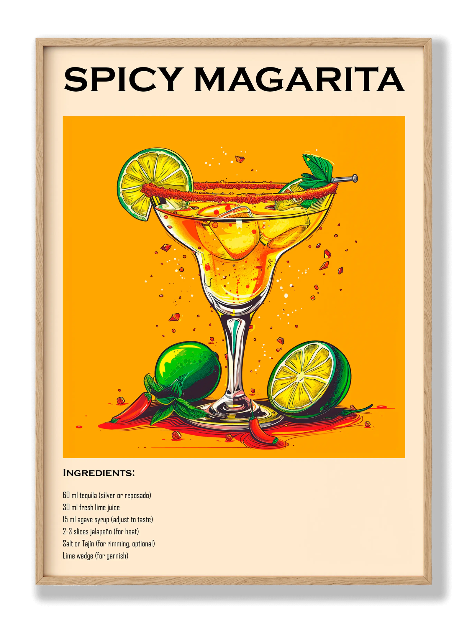 Spicy Magarita plakat