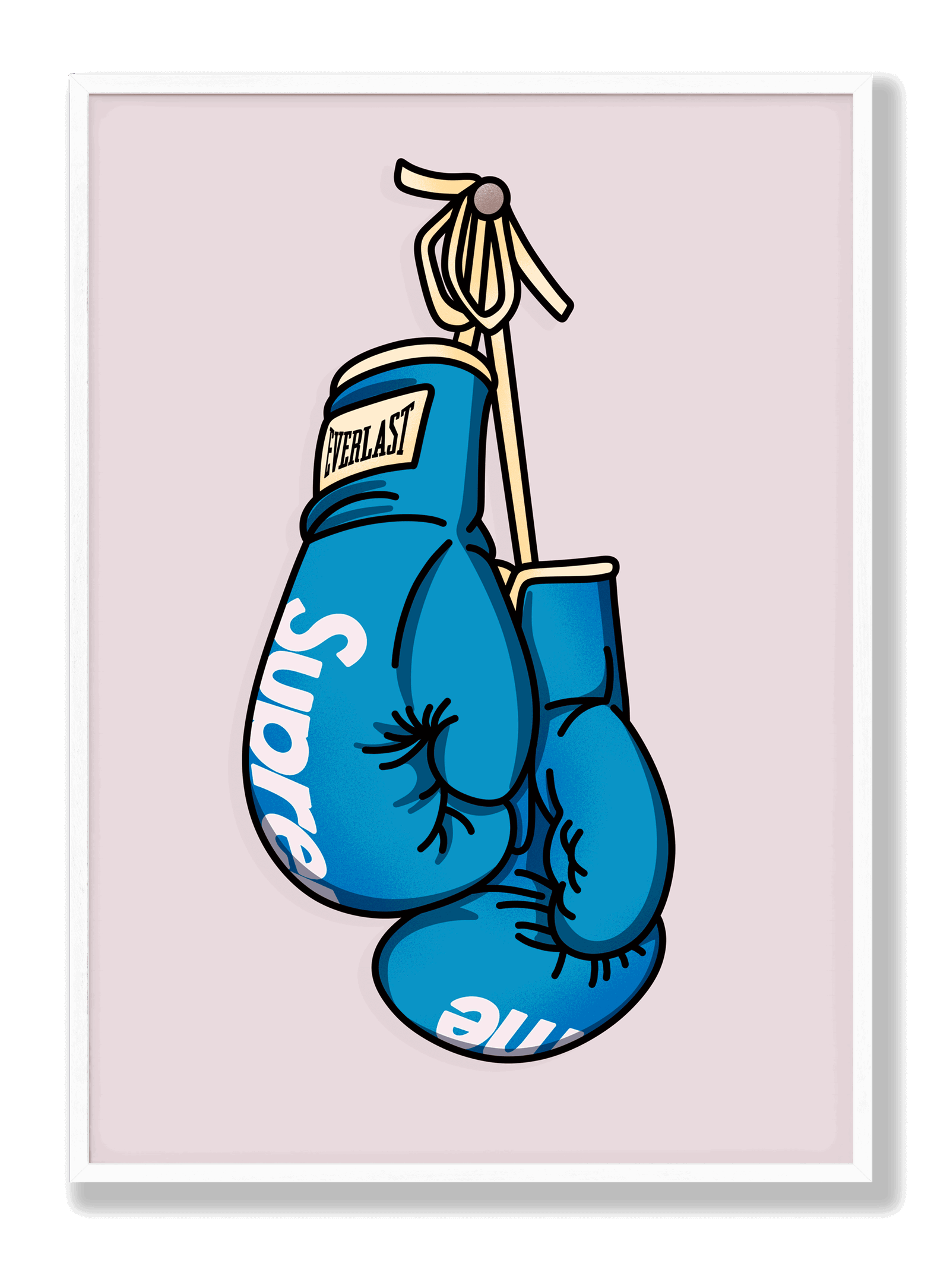 Supreme Boxing Gloves plakat