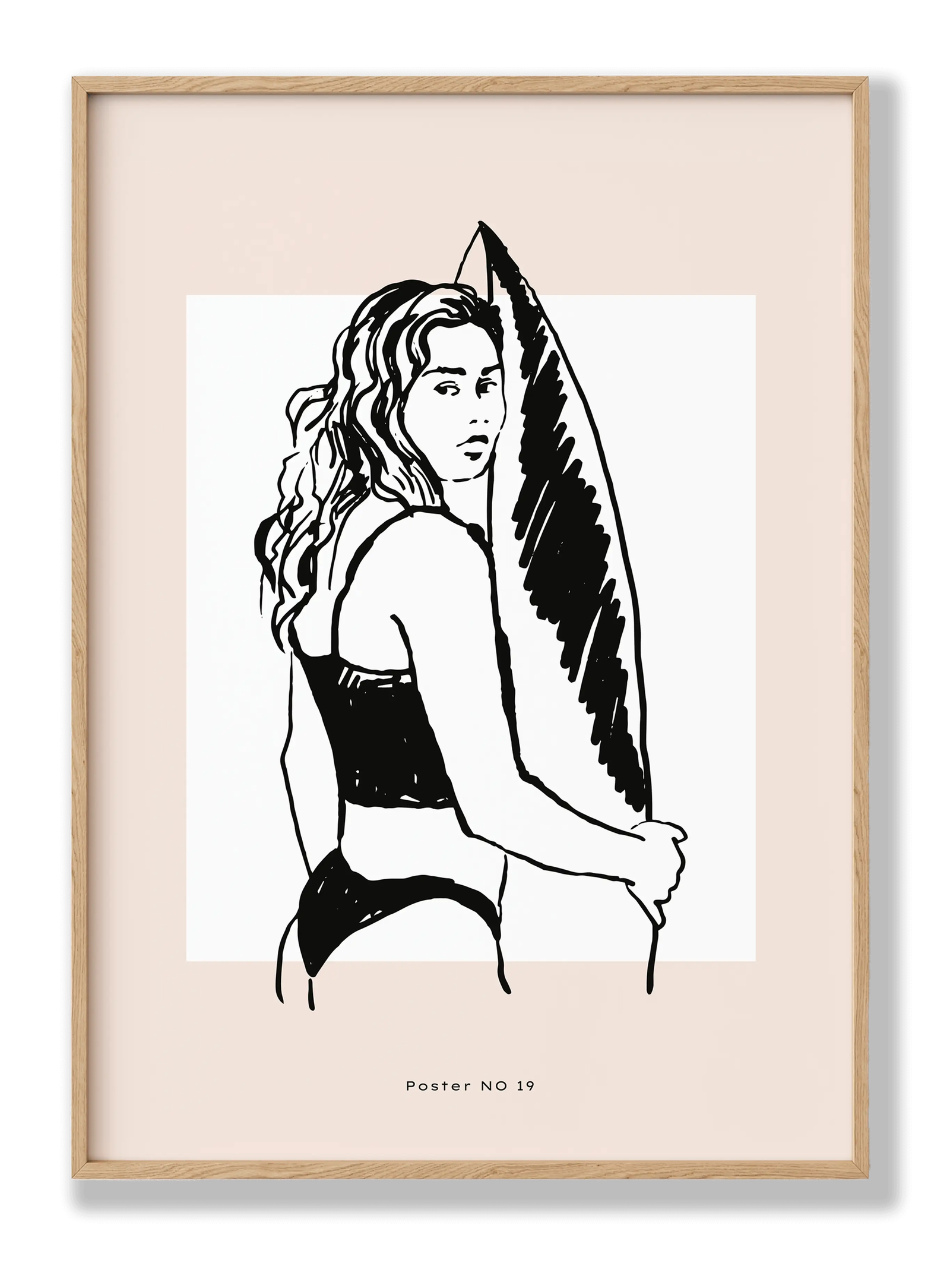 Surfer Girl plakat