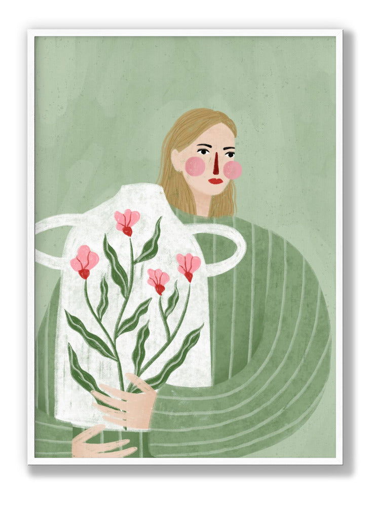 The Woman With He Vase plakat