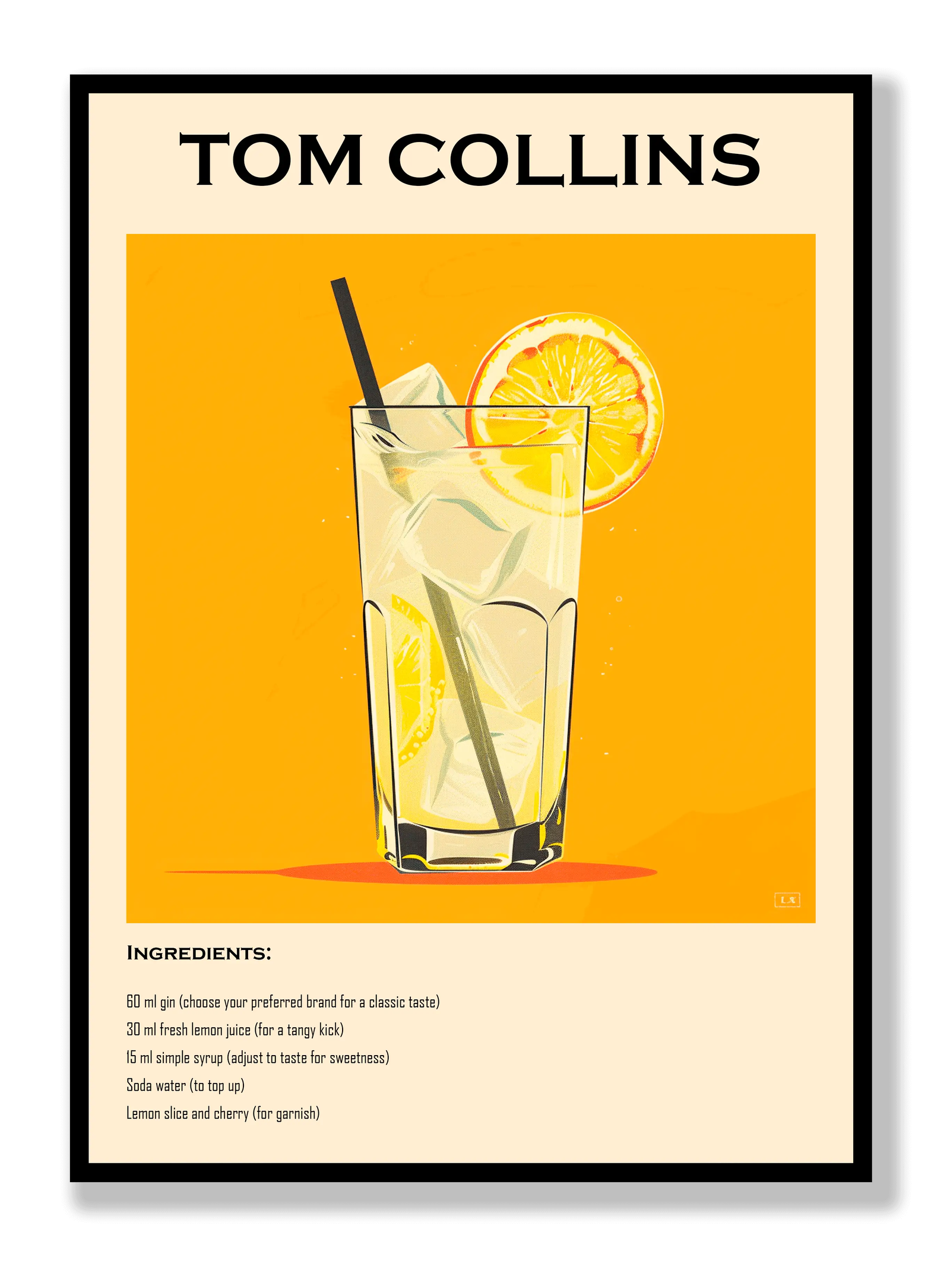 Tom Collins plakat