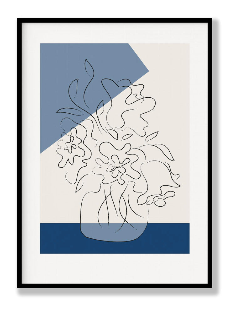 Tres Chic Bleu plakat