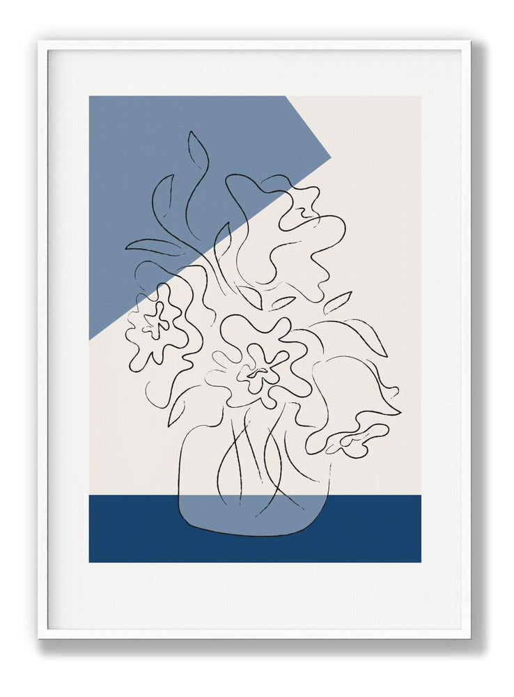 Tres Chic Bleu plakat