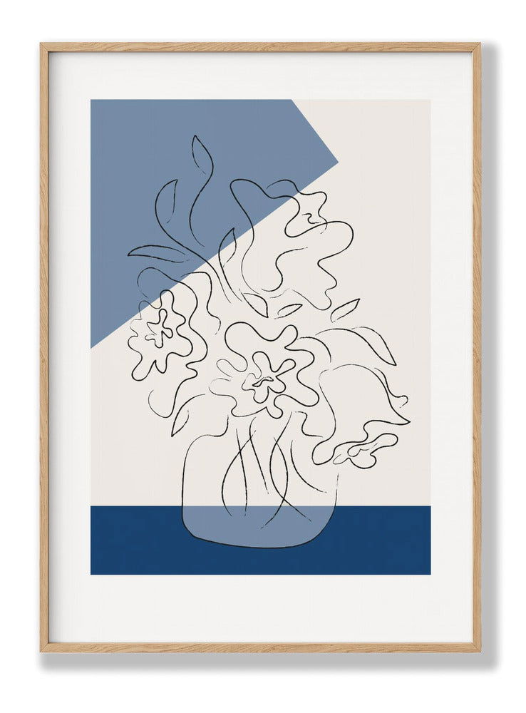 Tres Chic Bleu plakat