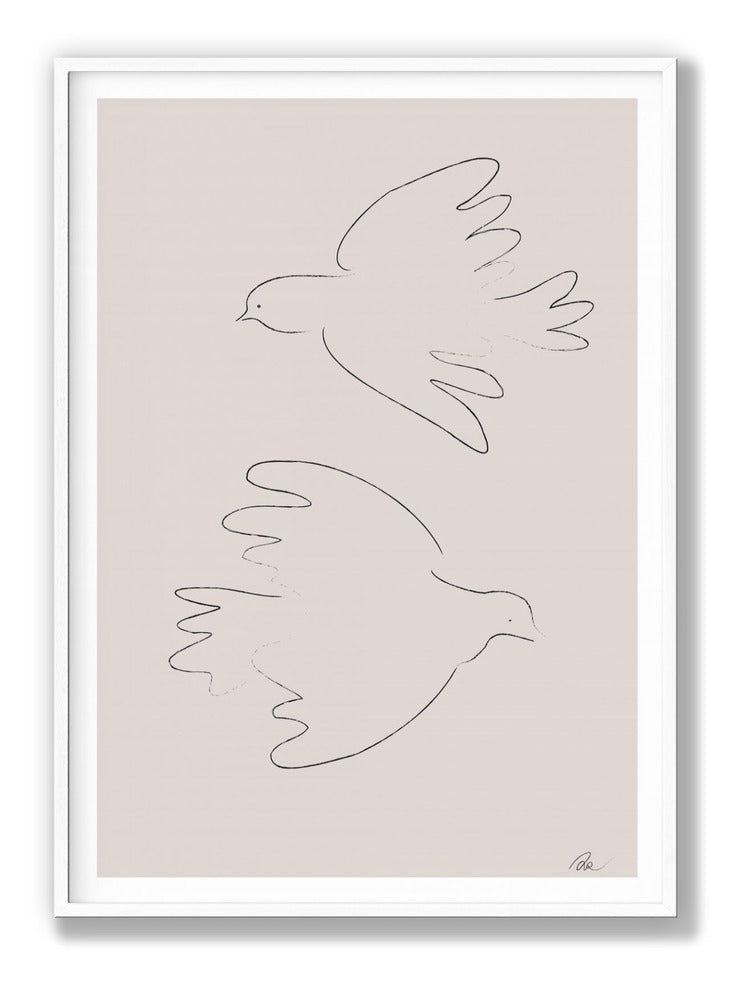 Two Doves plakat