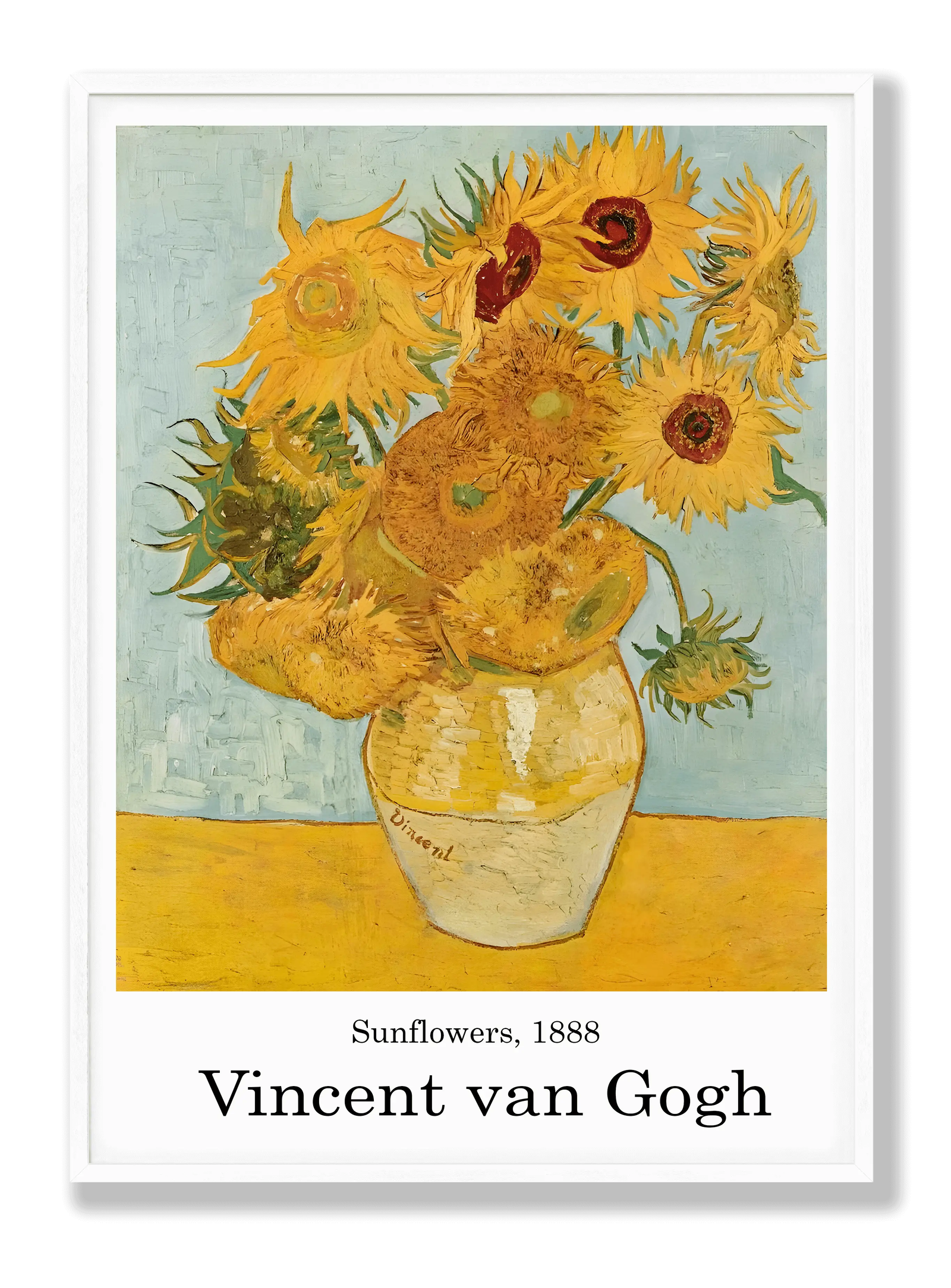 Van Gogh - Sunflowers plakat