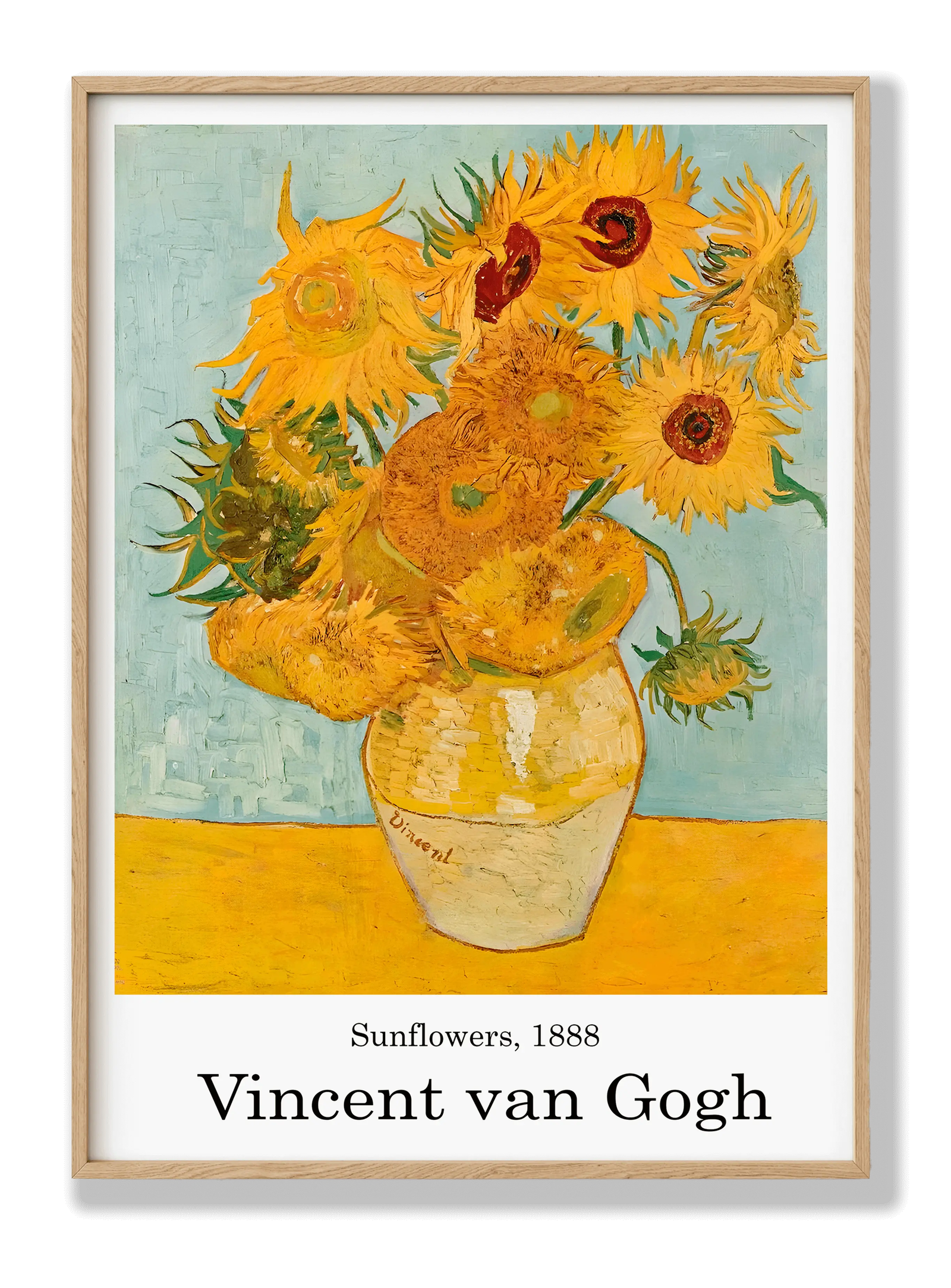 Van Gogh - Sunflowers plakat