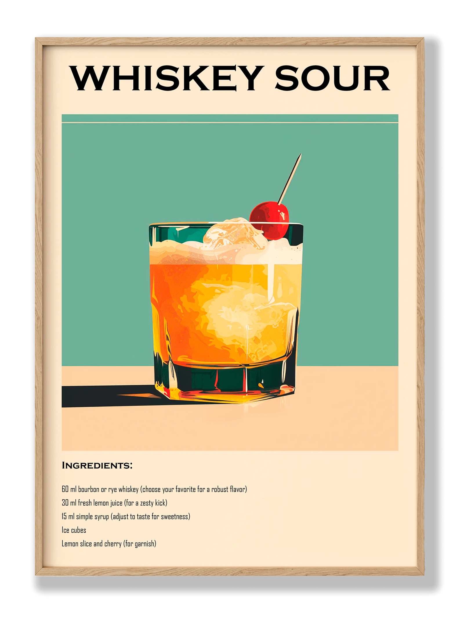 Whiskey Sour plakat