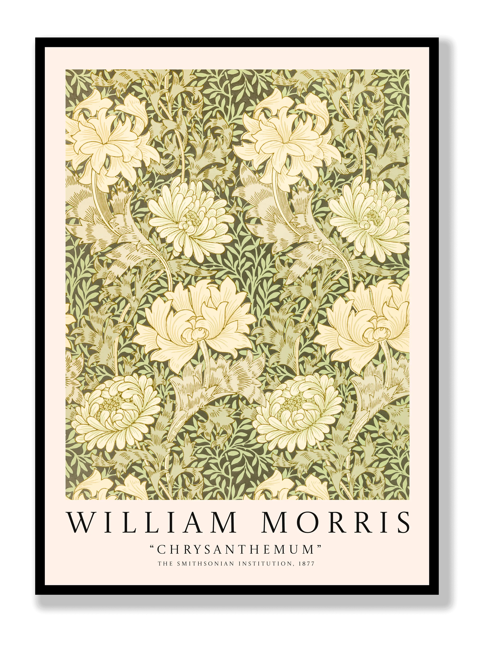 William Morris - Chrysanthemum plakat