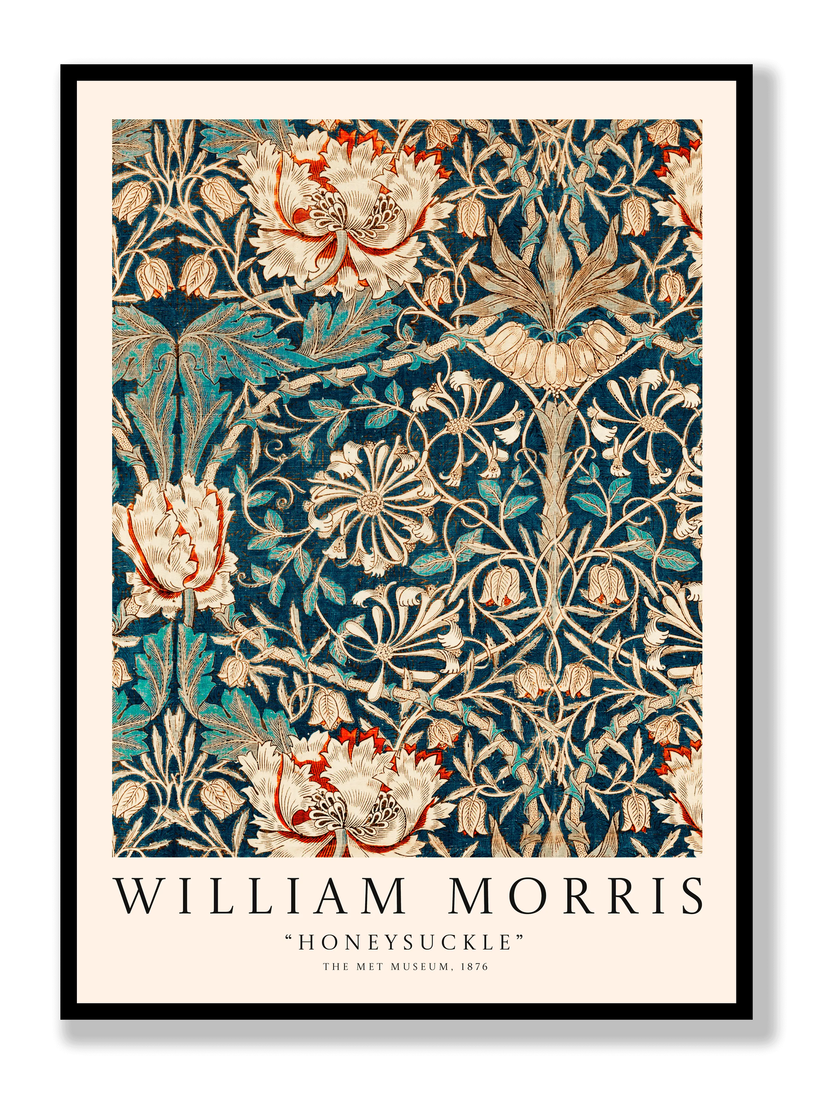 William Morris - Honeysuckle plakat