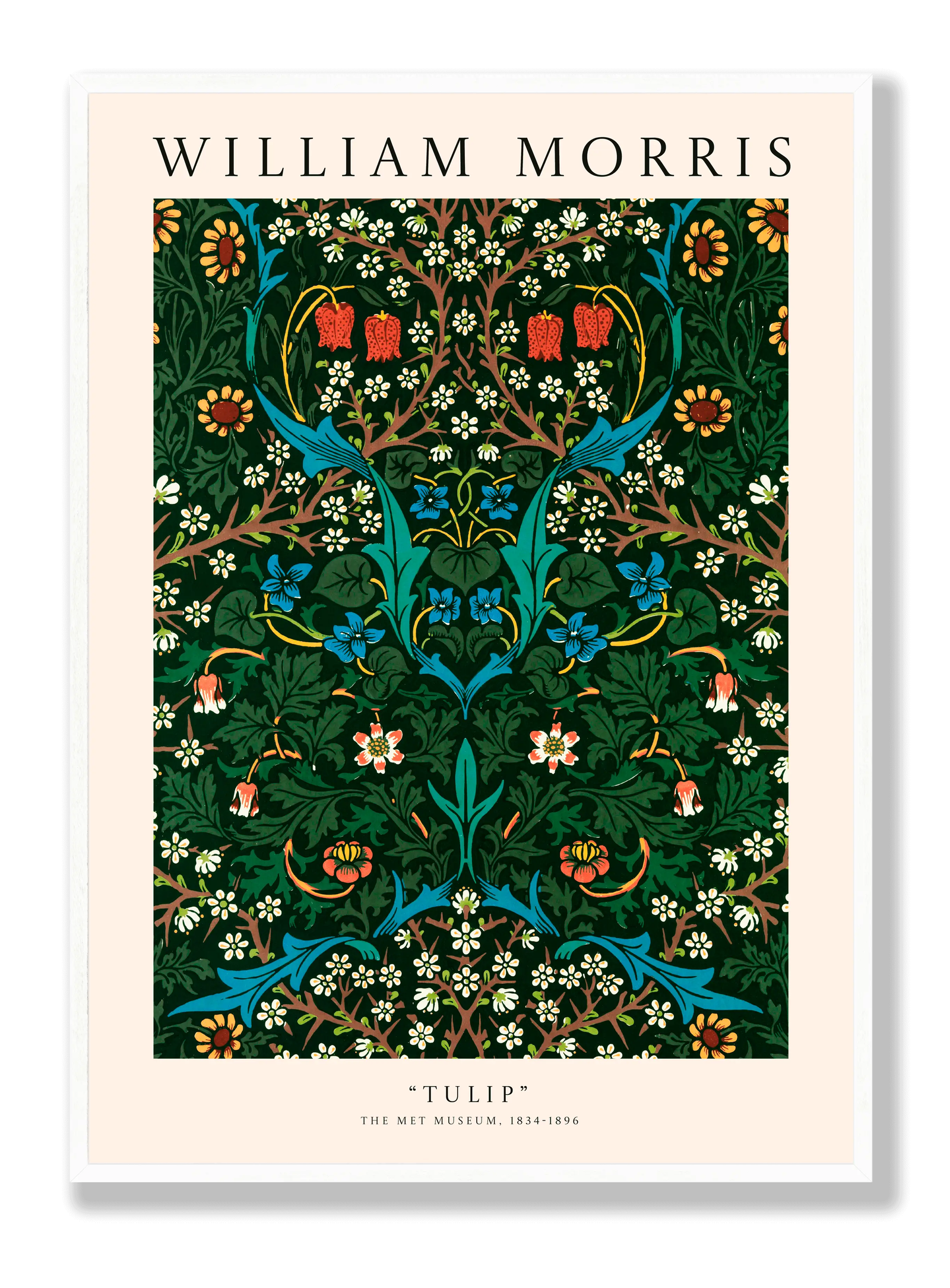 William Morris - Tulip plakat