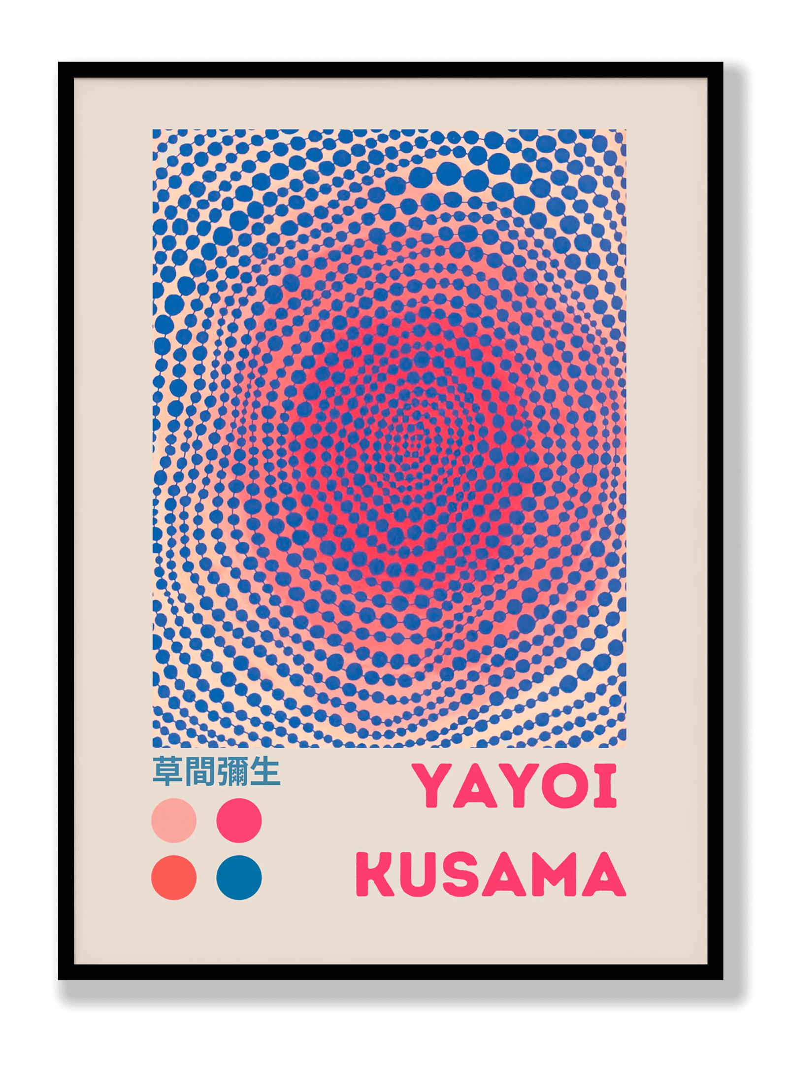 Yayoi Kusama - Morning Sun plakat