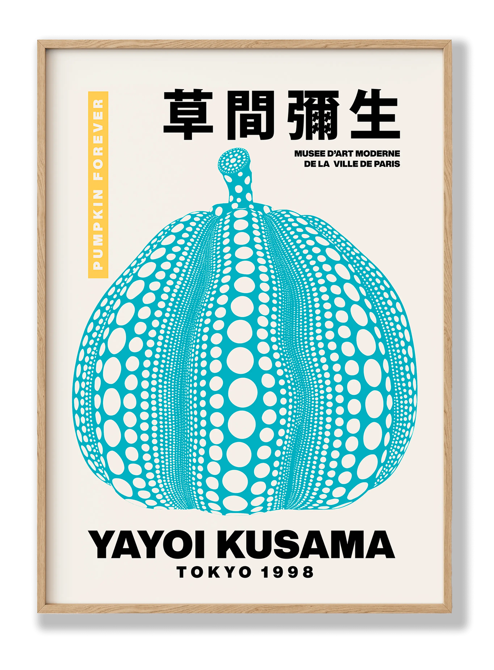 Yayoi Kusama - Pumpkin Forever plakat