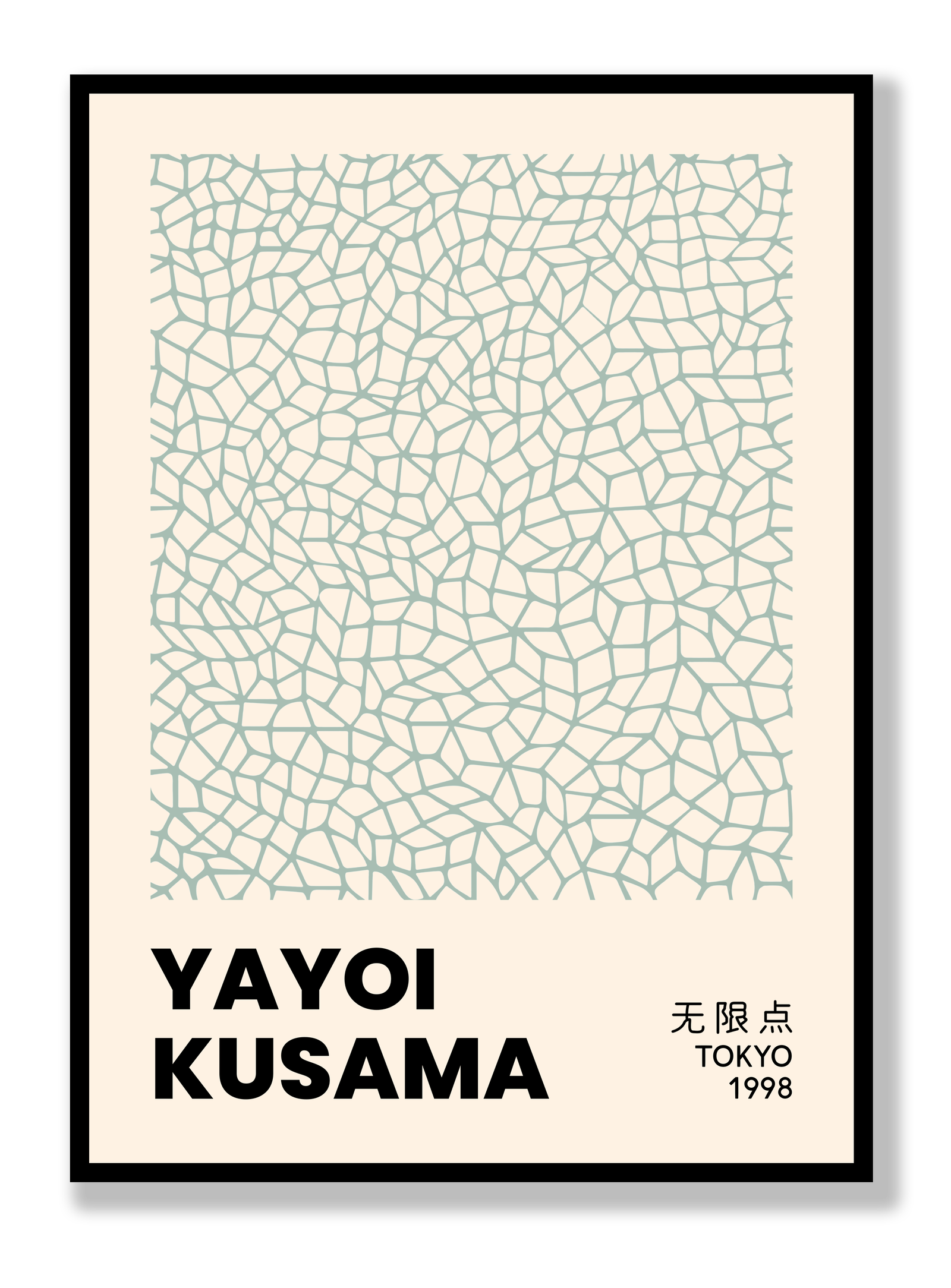 Yayoi Kusama - Tokyo 1998 plakat