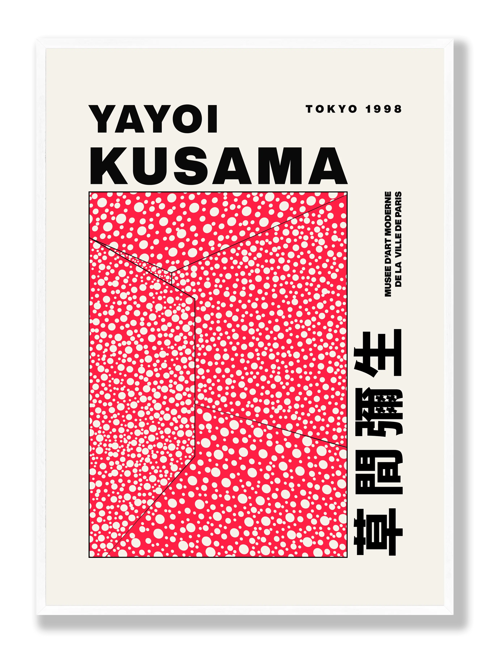 Yayoi Kusama - White Dots plakat