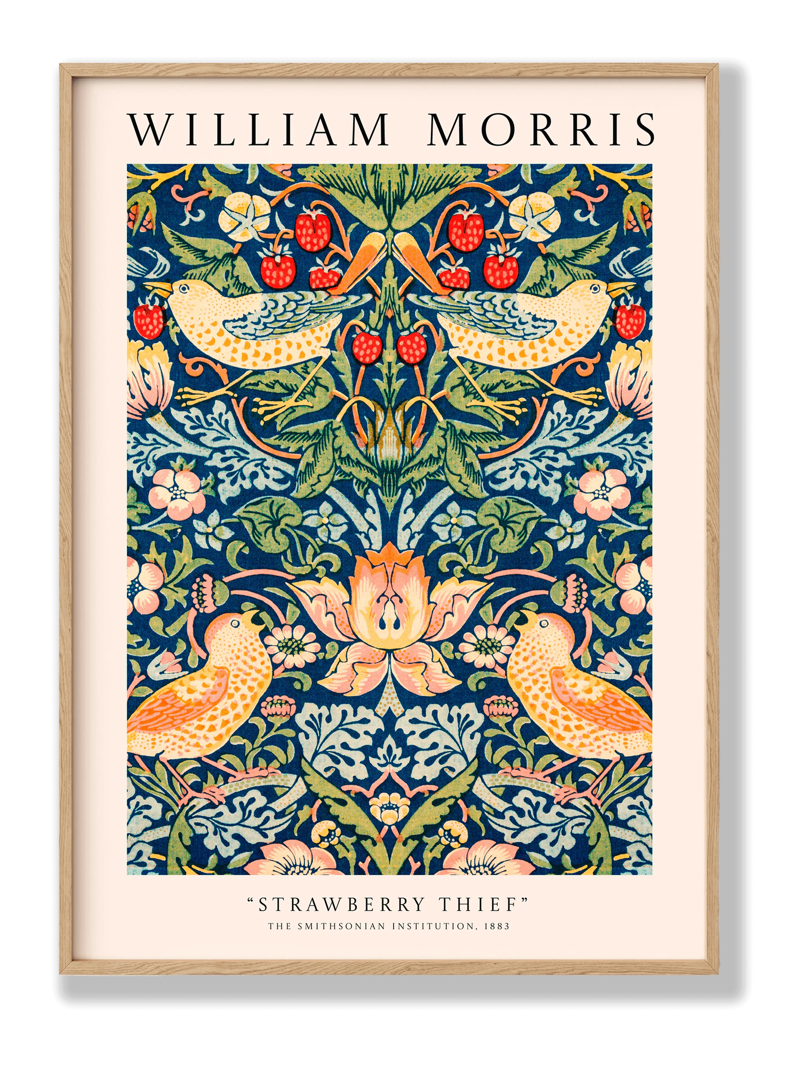 William Morris - Strawberry Thief Poster