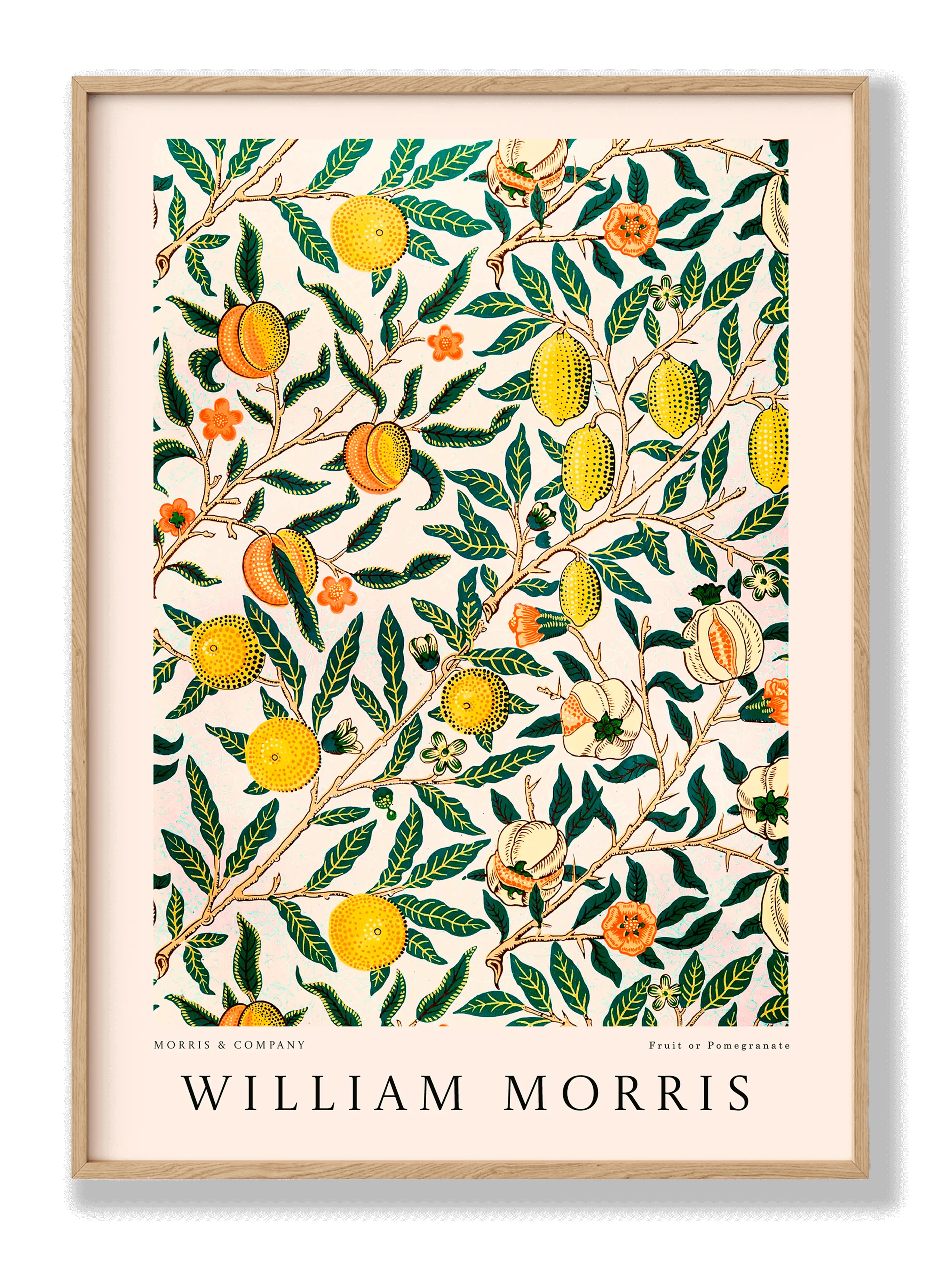 William Morris - Fruit Or Pomegranate Poster