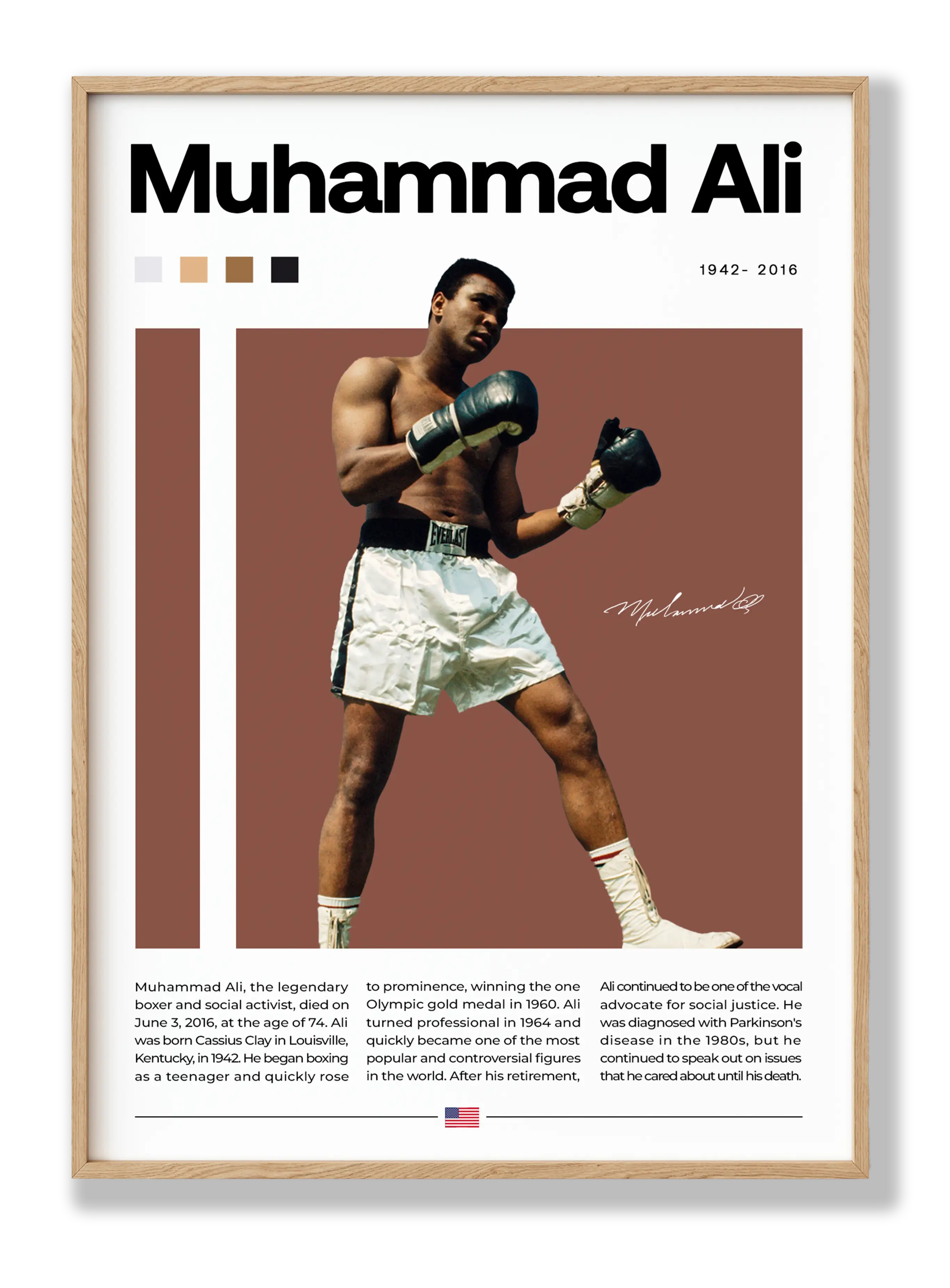 Muhammed Ali Poster