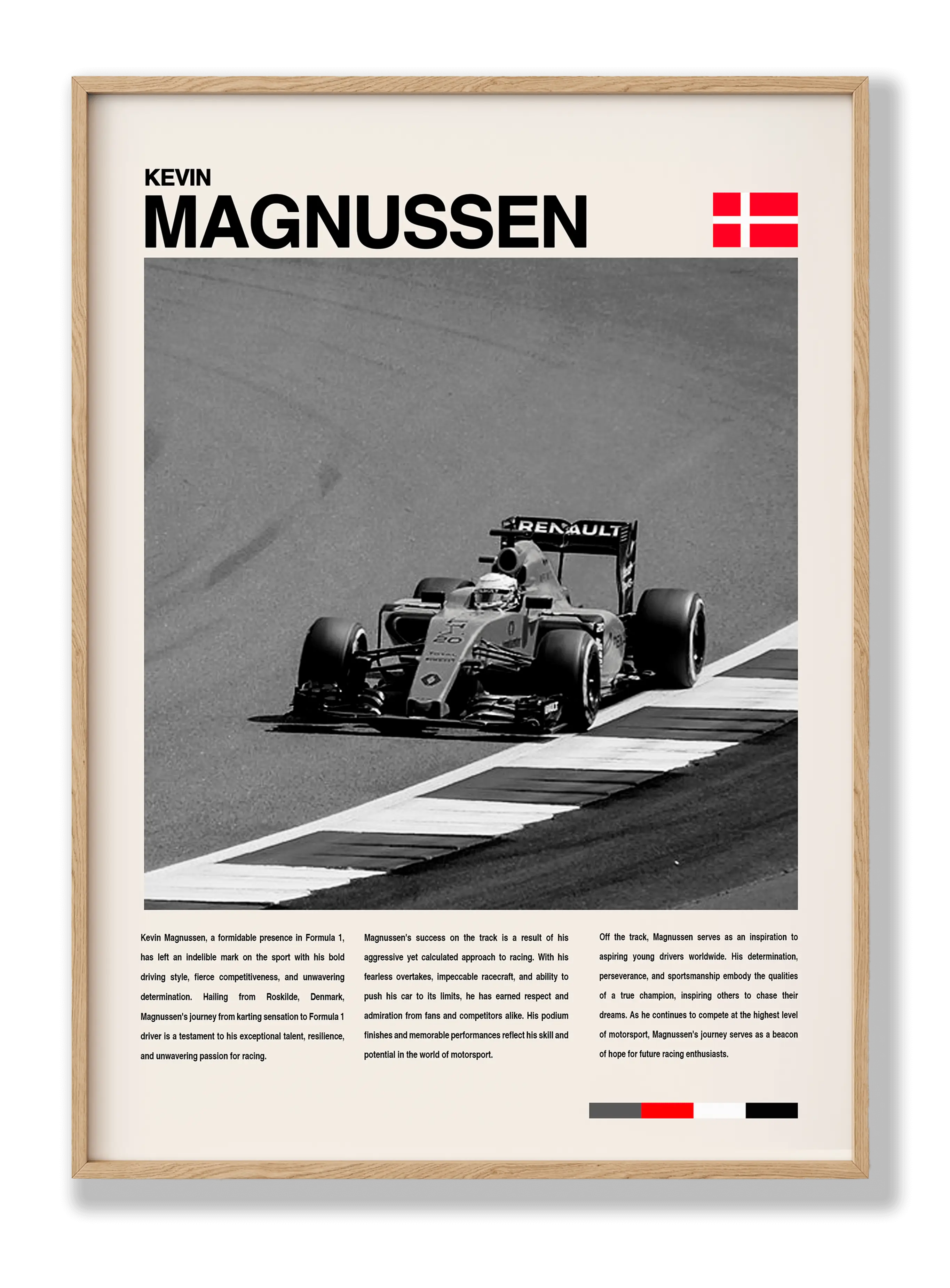 Kevin Magnussen Poster