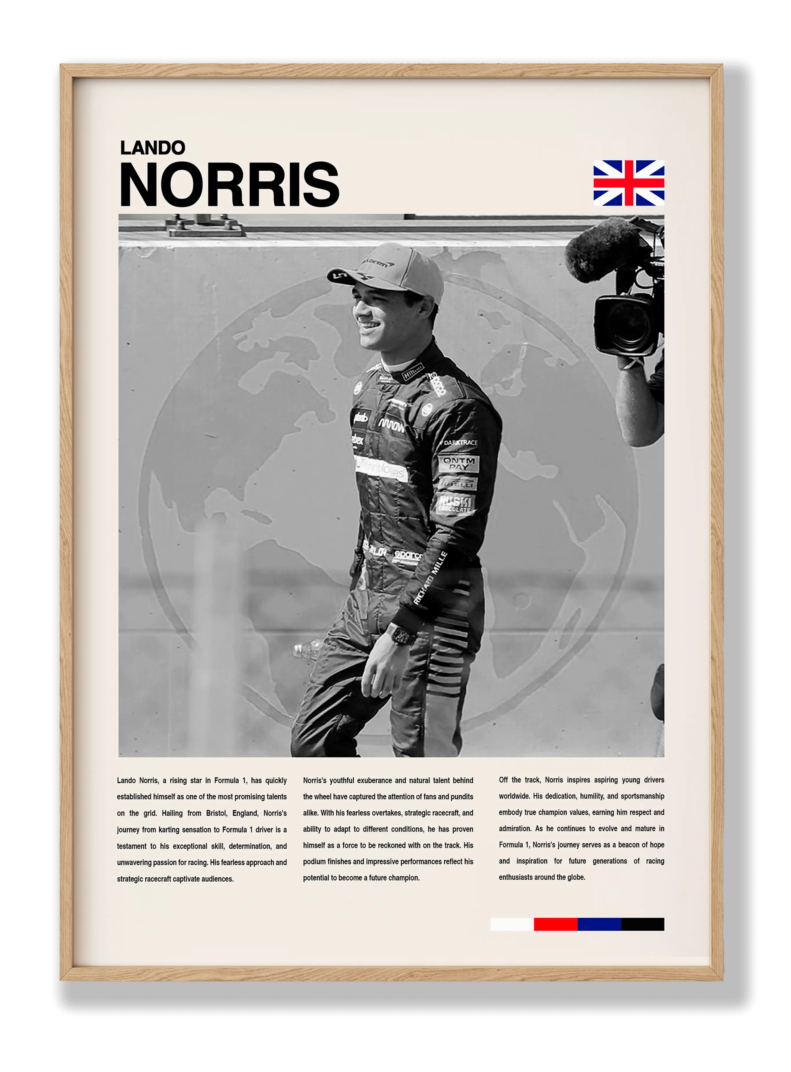 Lando Norris Poster