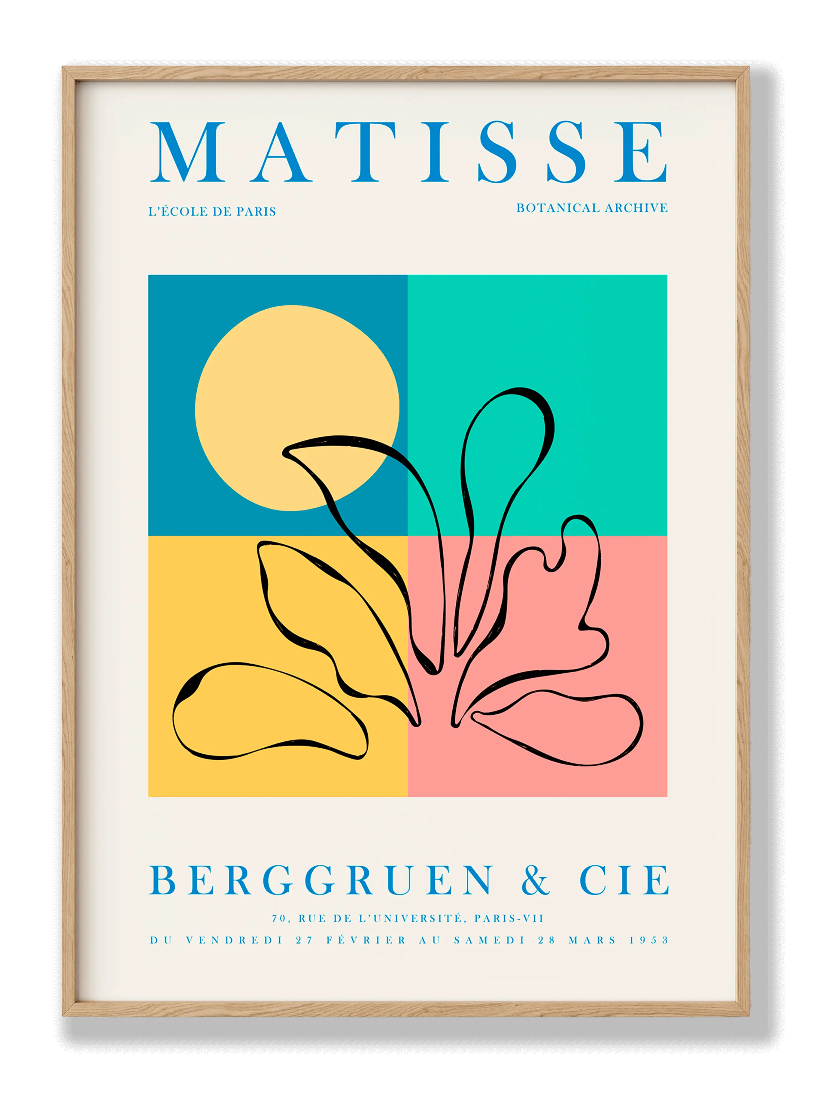 Henri Matisse - Berggruen &amp; Cie Poster