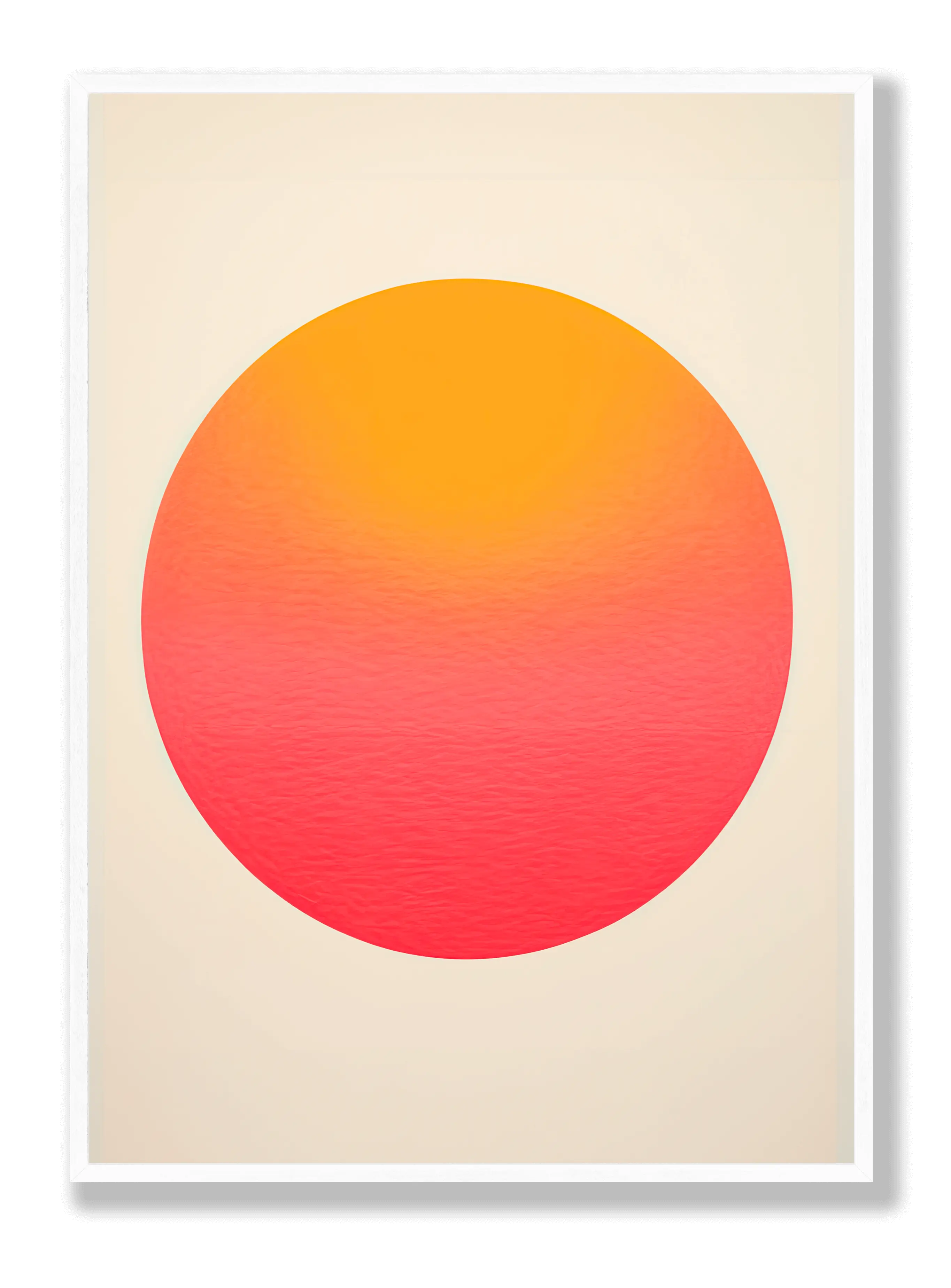 Sunset Circle Poster