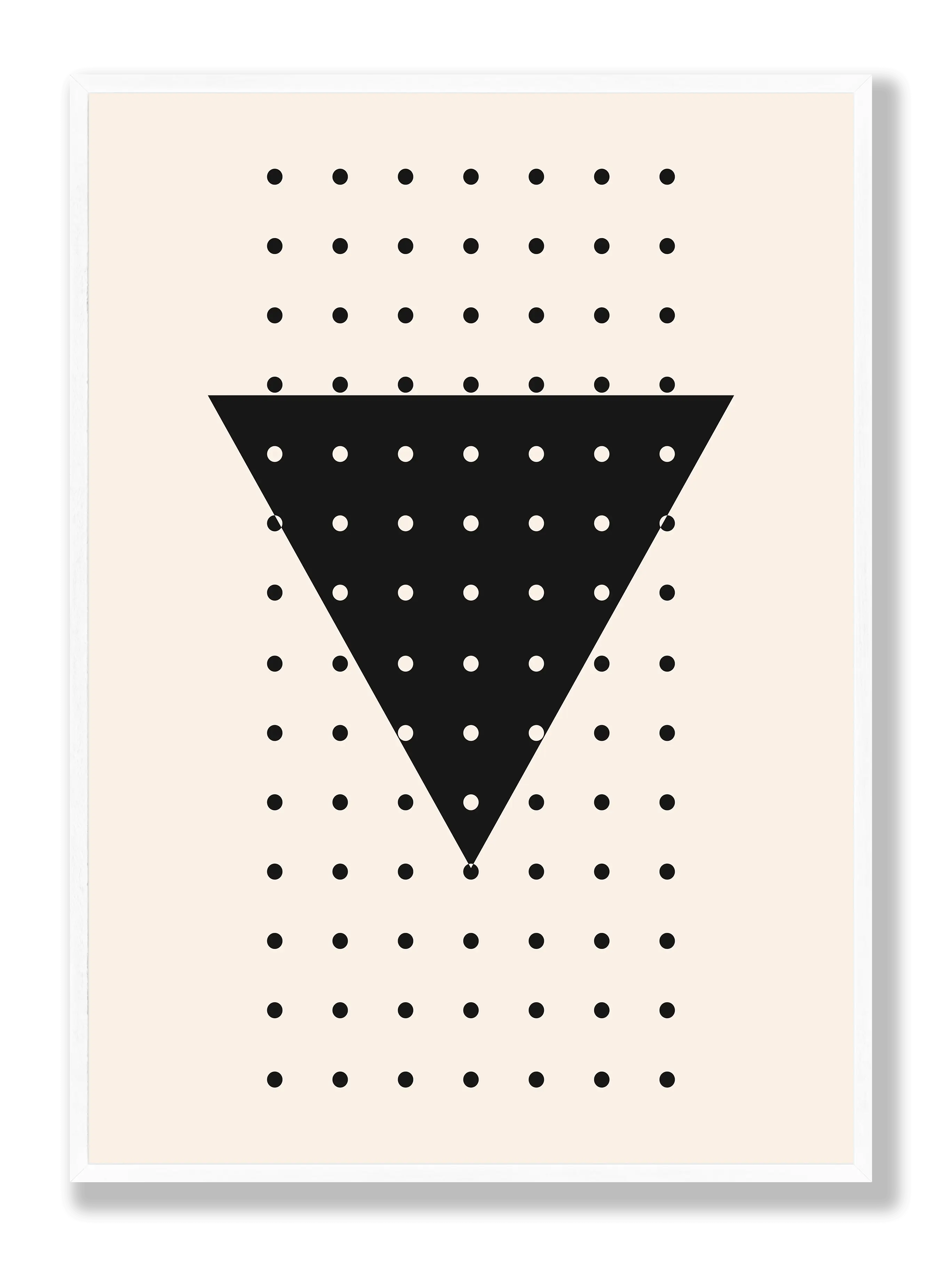 Triangle Art Poster