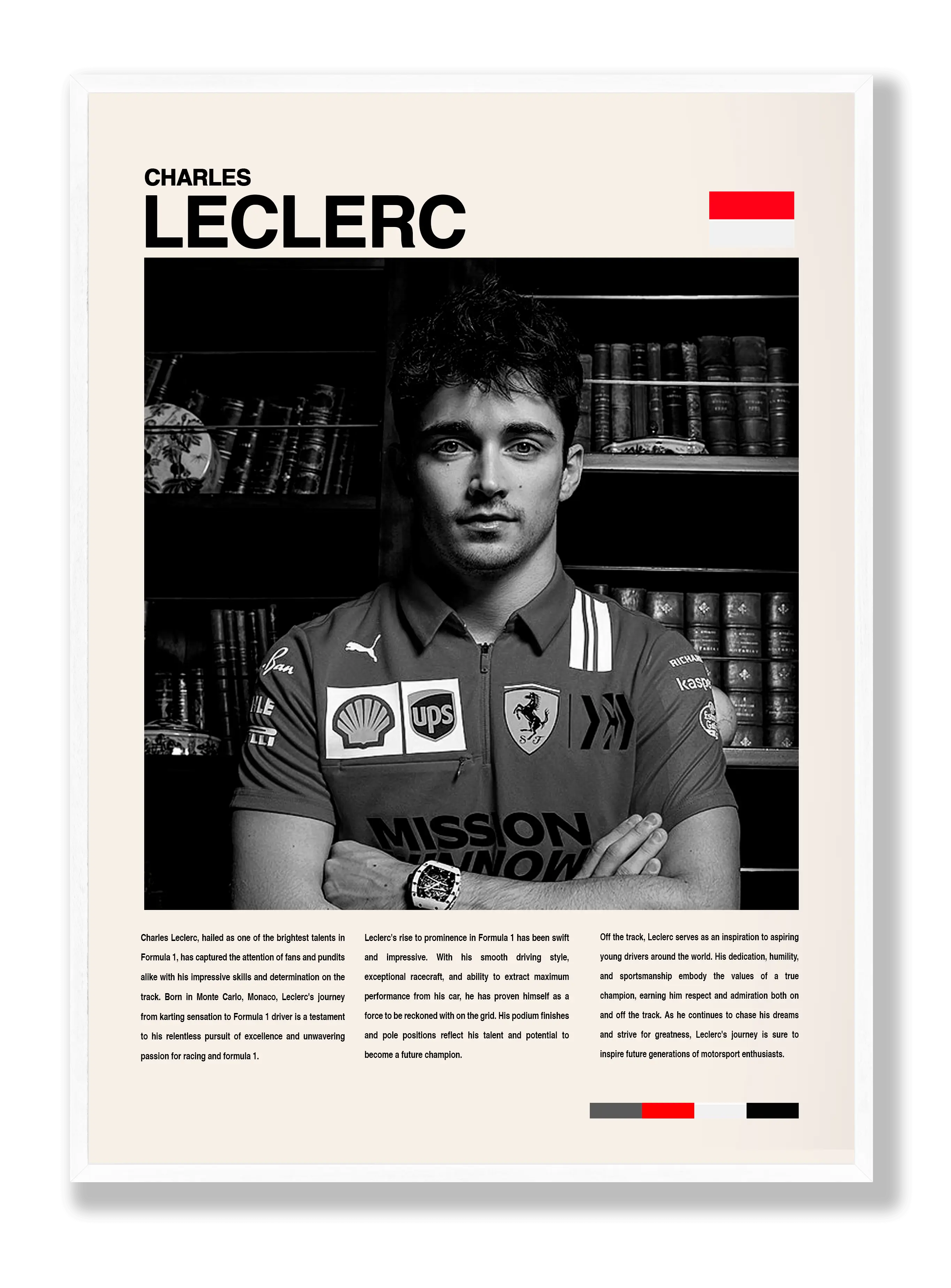 Charles Leclerc Poster