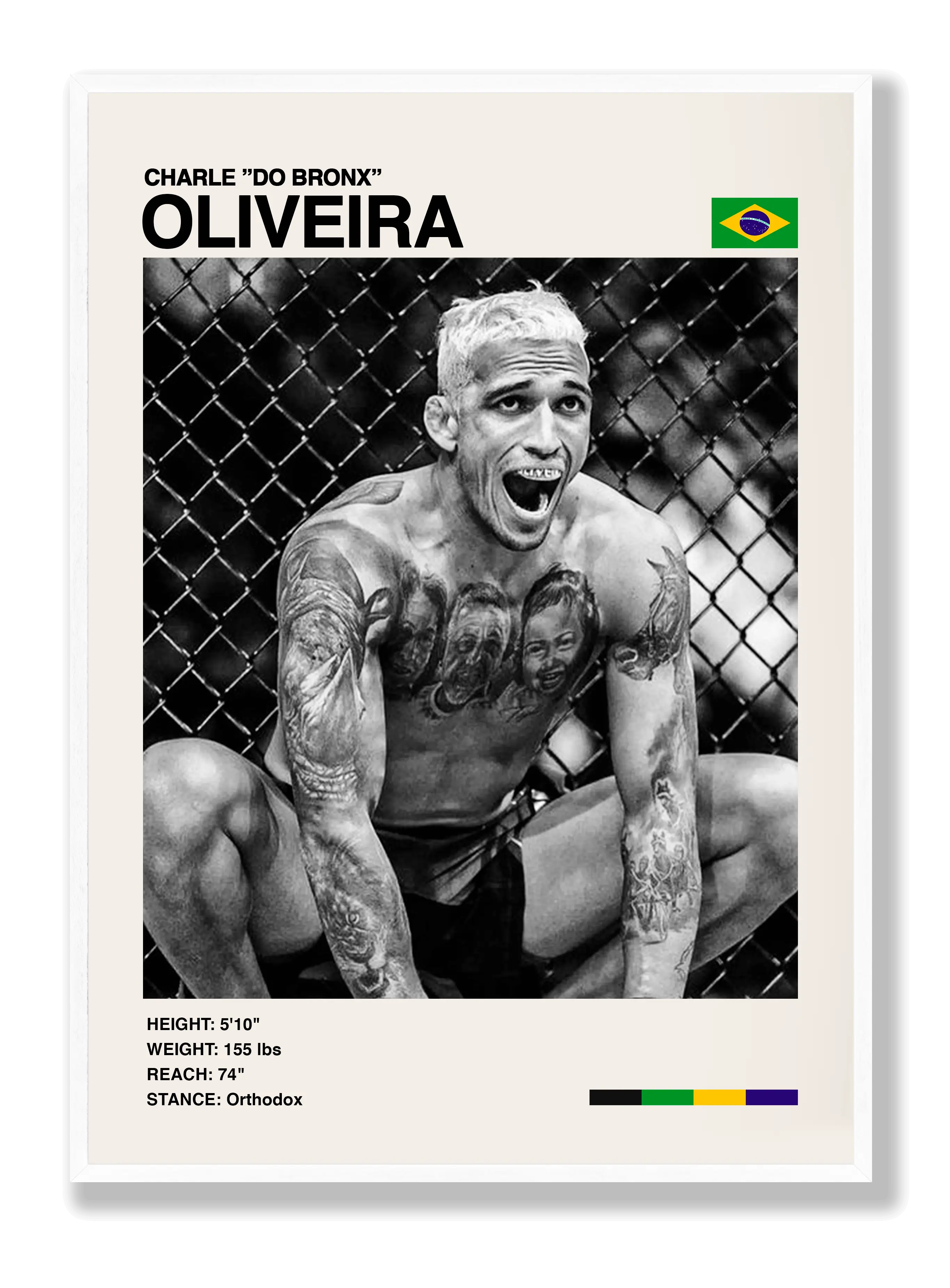 Charles Oliveira Poster