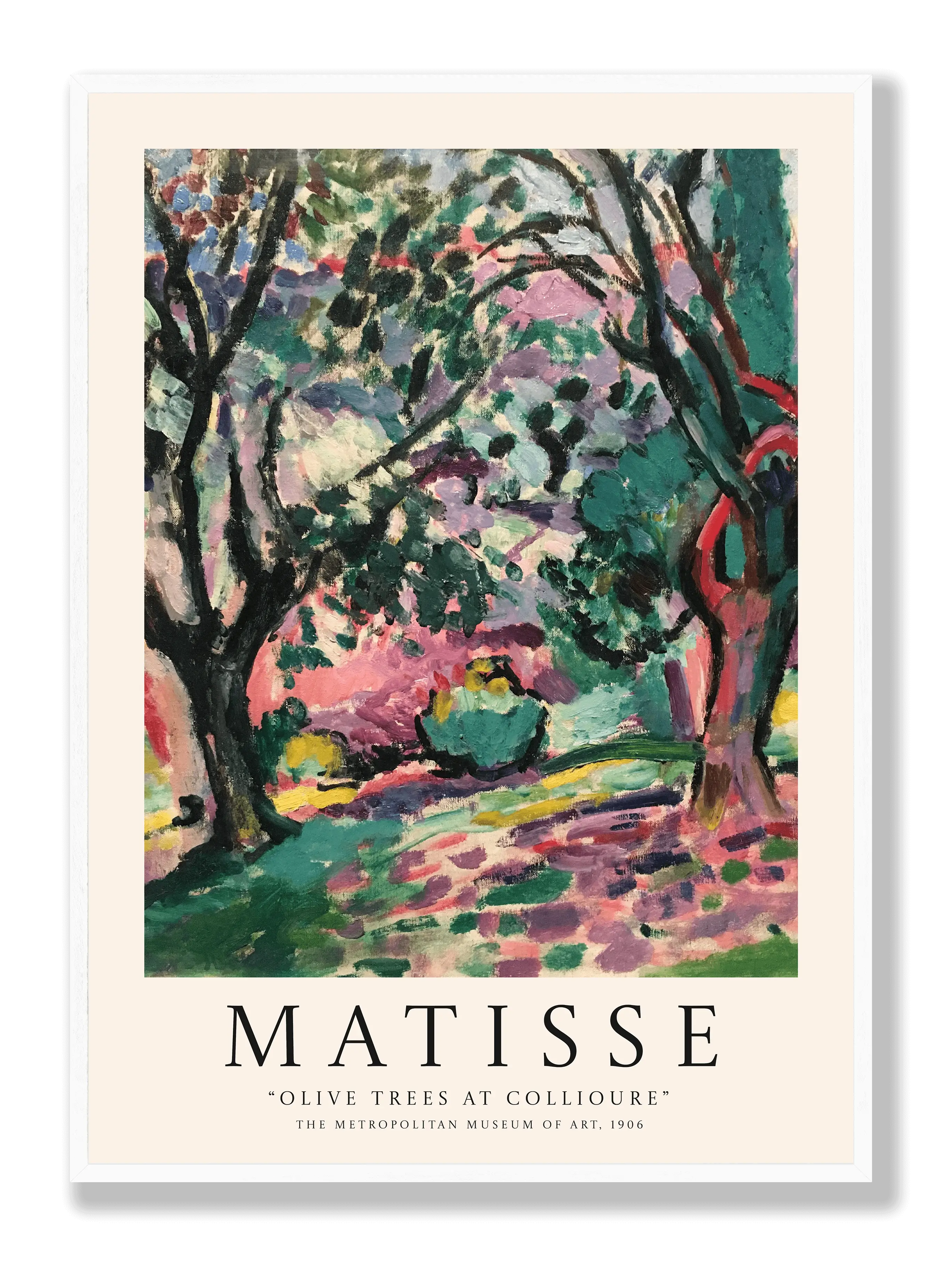 Henri Matisse - Olive Trees At Collioure Poster