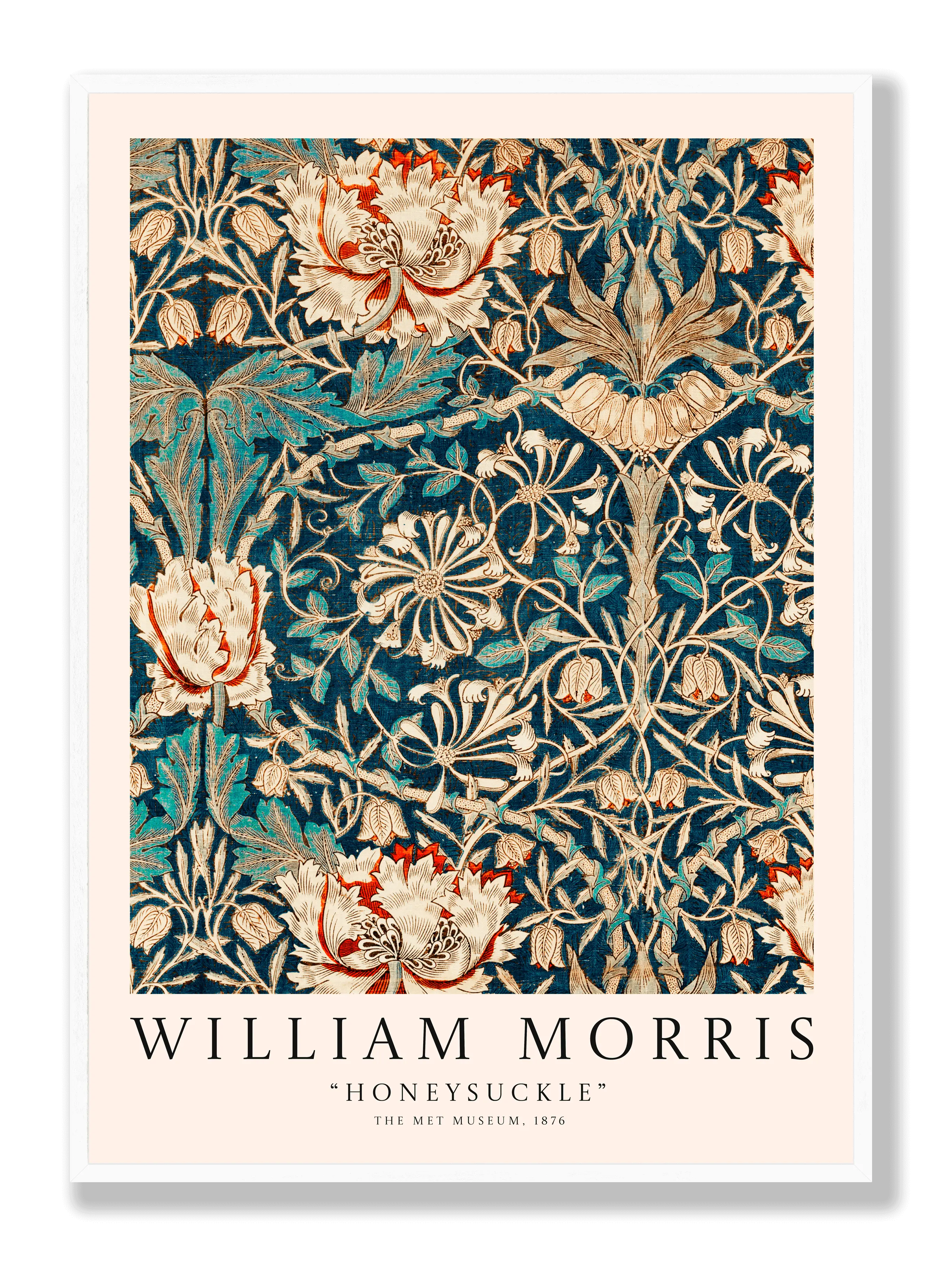 William Morris - Honeysuckle Poster