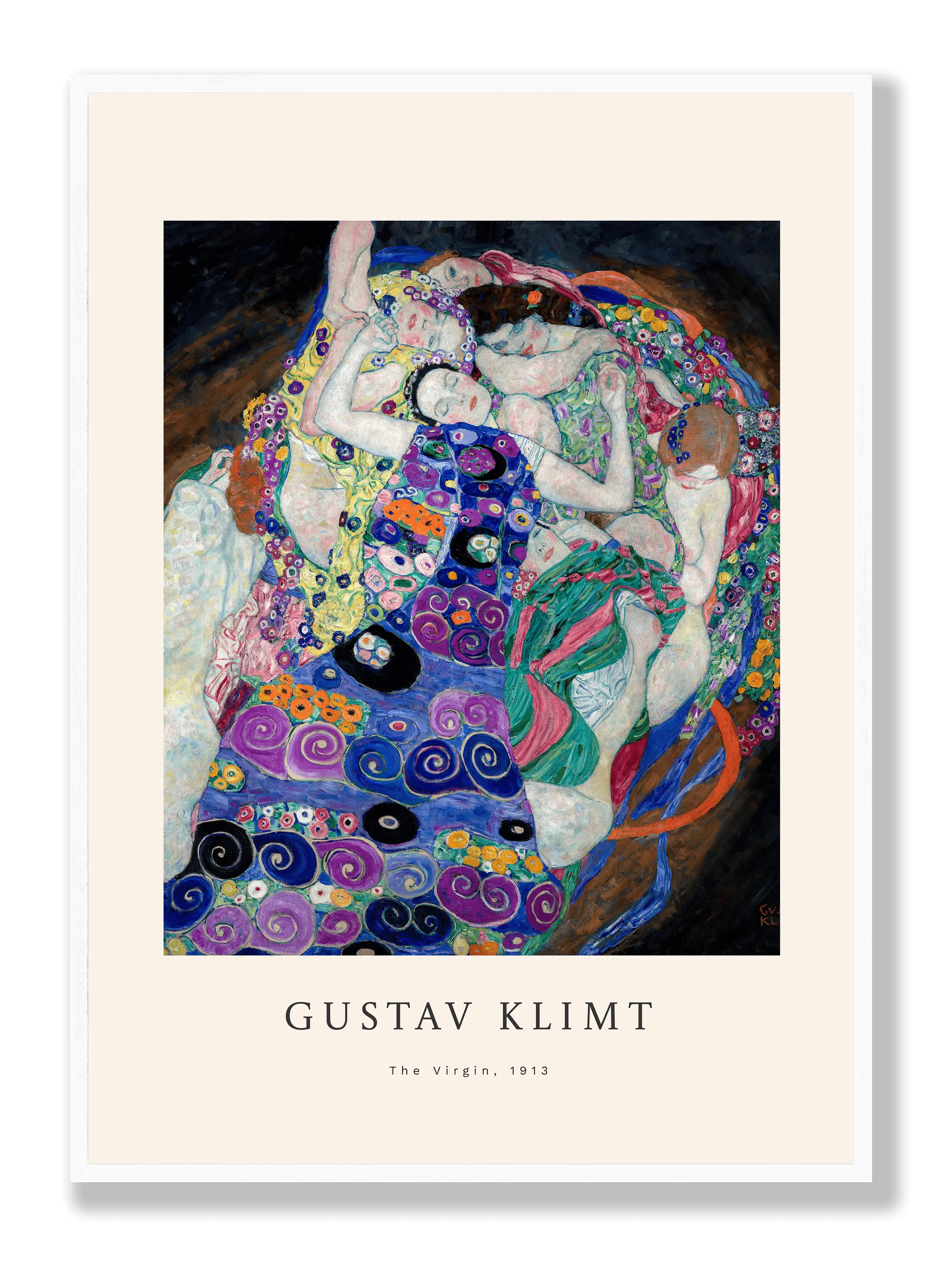 Gustav Klimt - The Virgin Poster