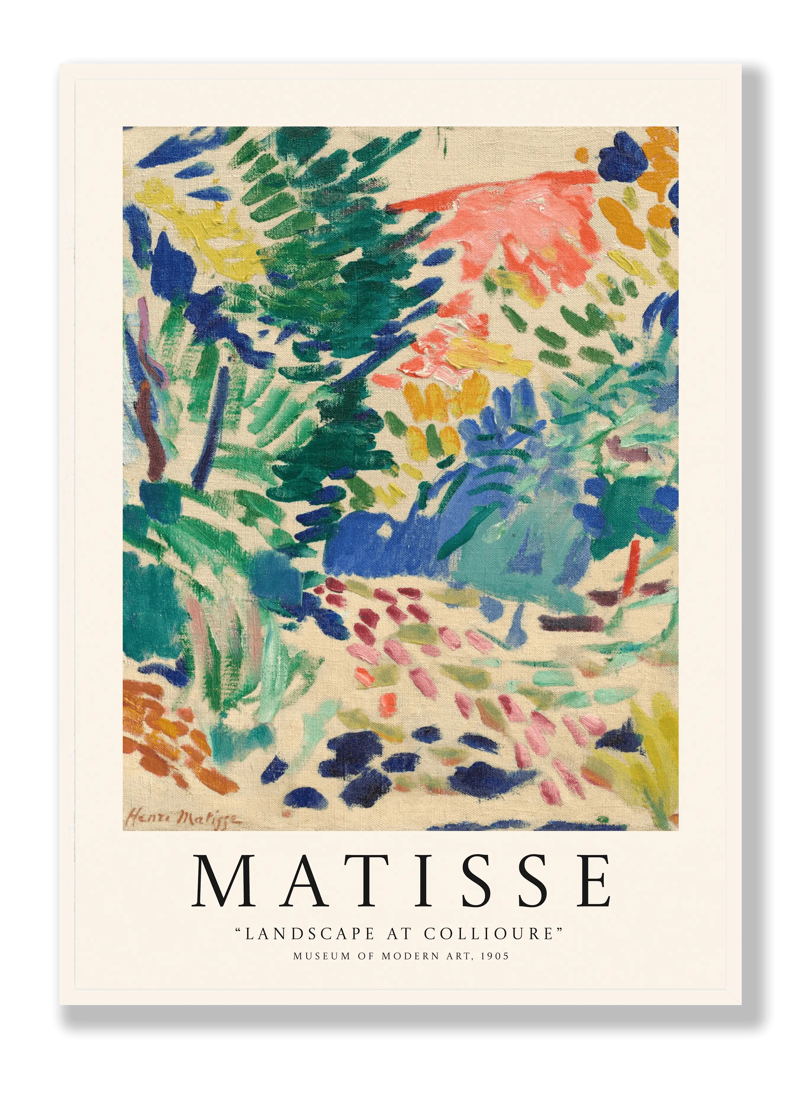 Henri Matisse - Landscape At Collioure Poster