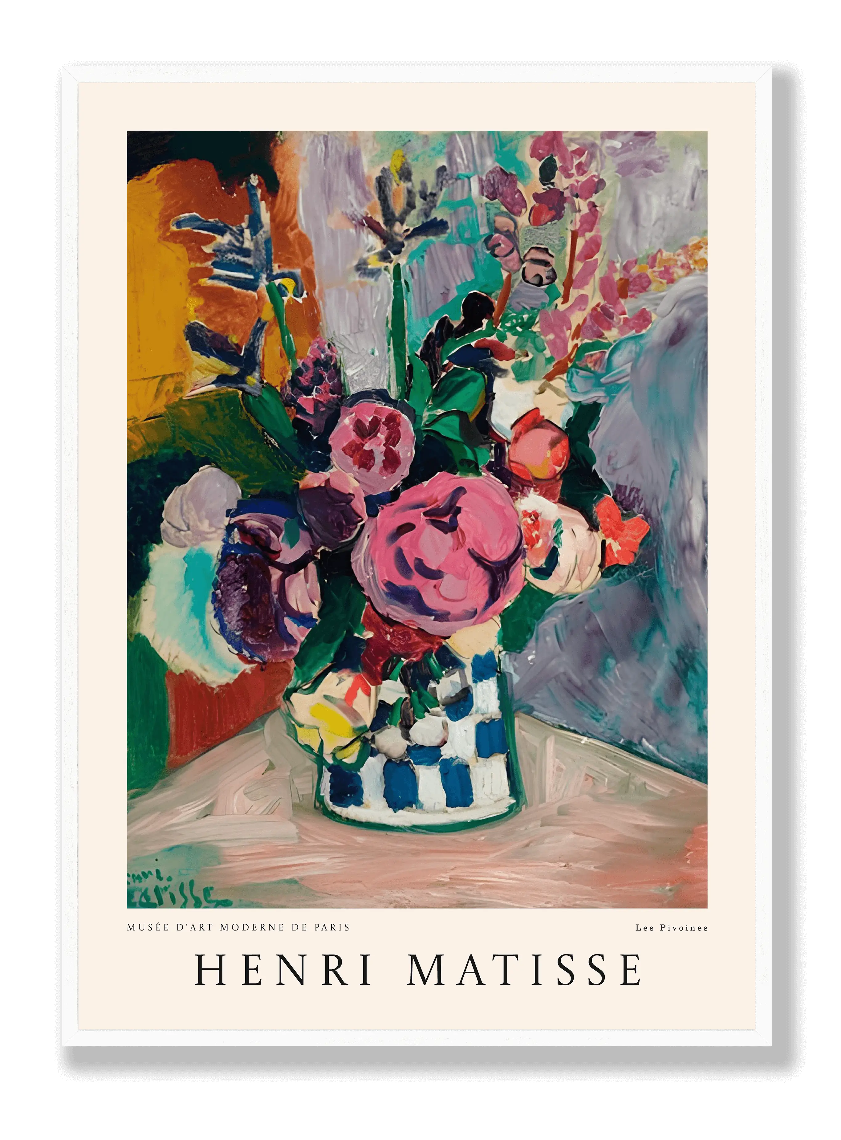 Henri Matisse - Les Pivoines Poster