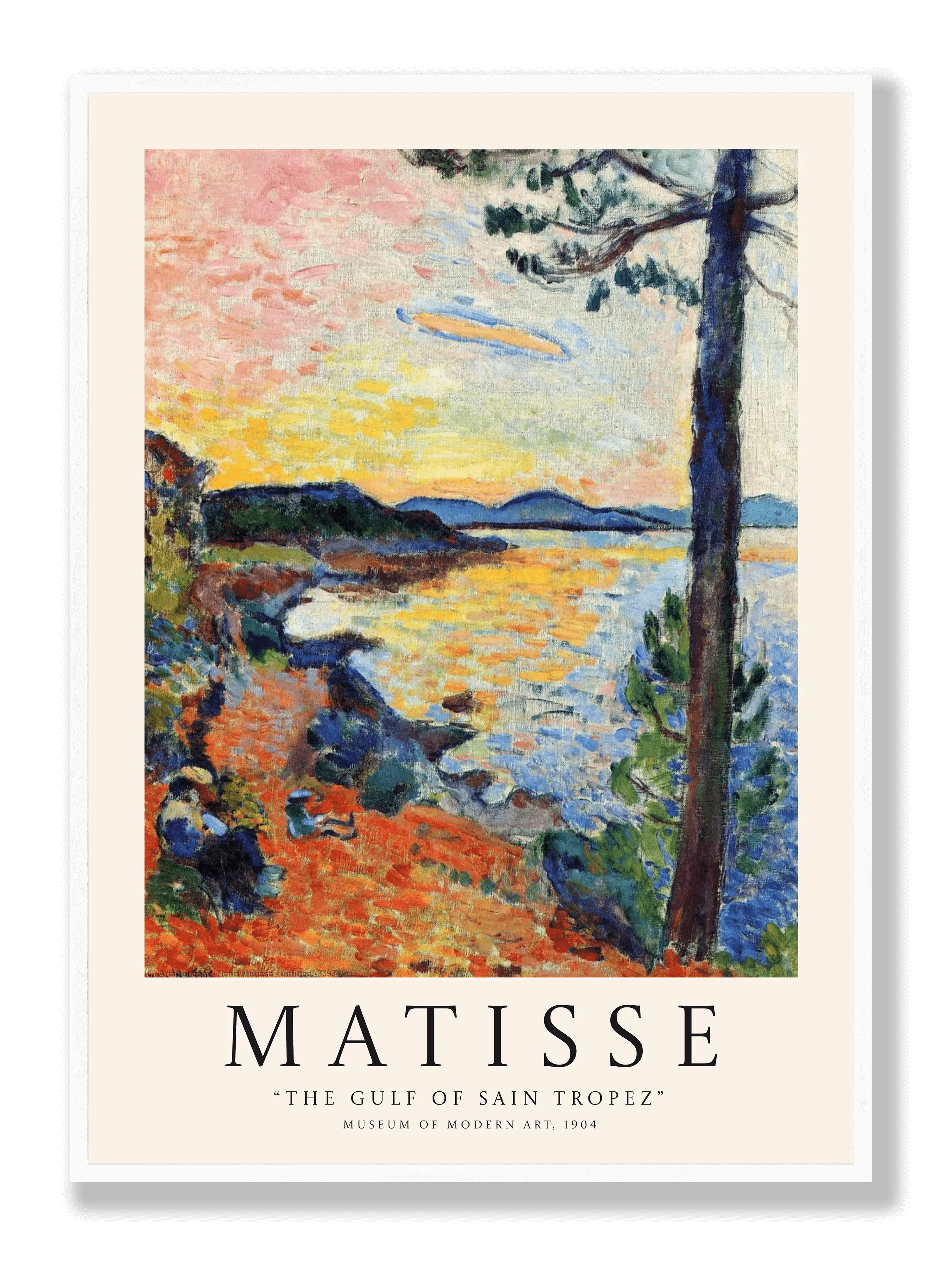 Henri Matisse - The Terrace, St. Tropez Poster