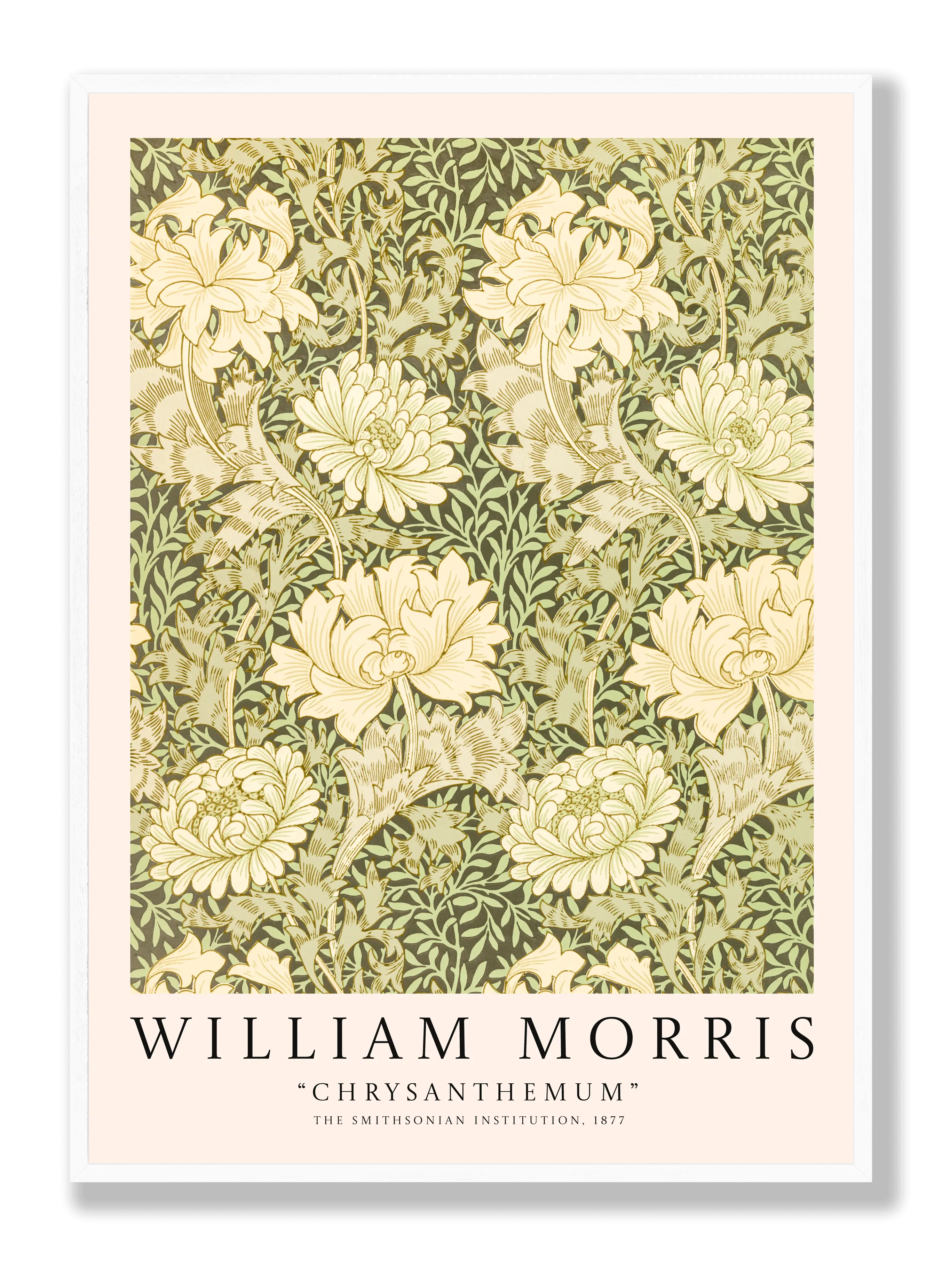 William Morris - Chrysanthemum Poster