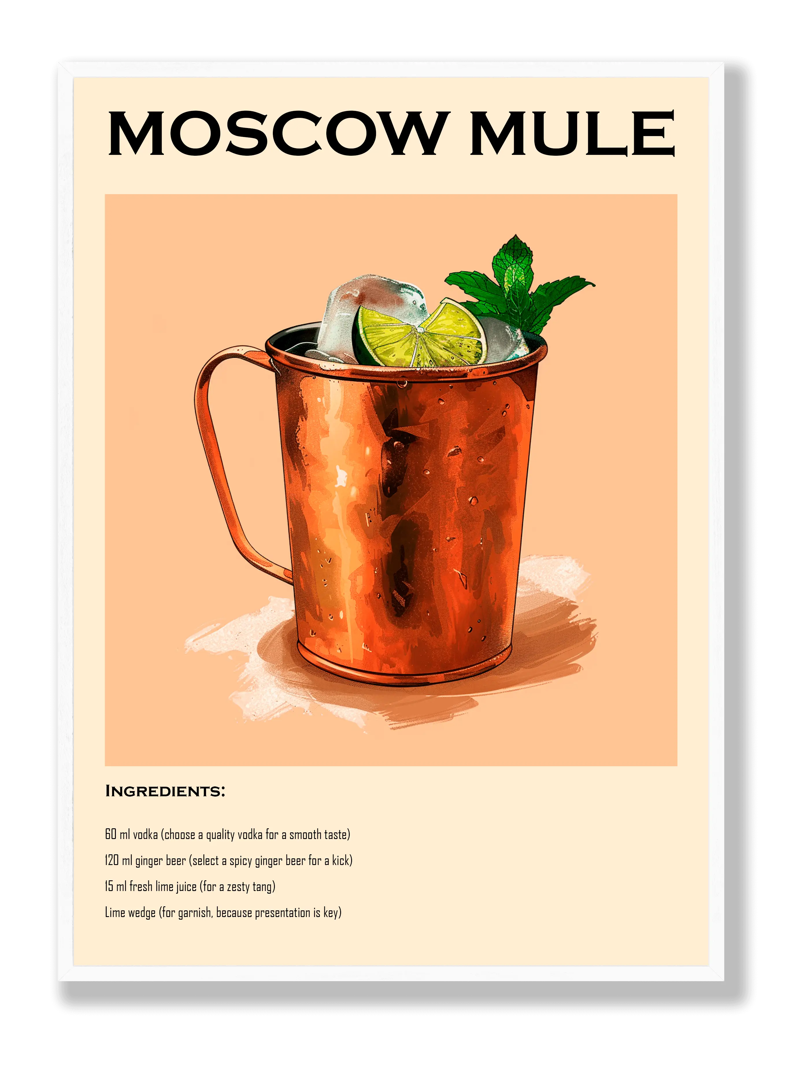 Moscow Mule Poster