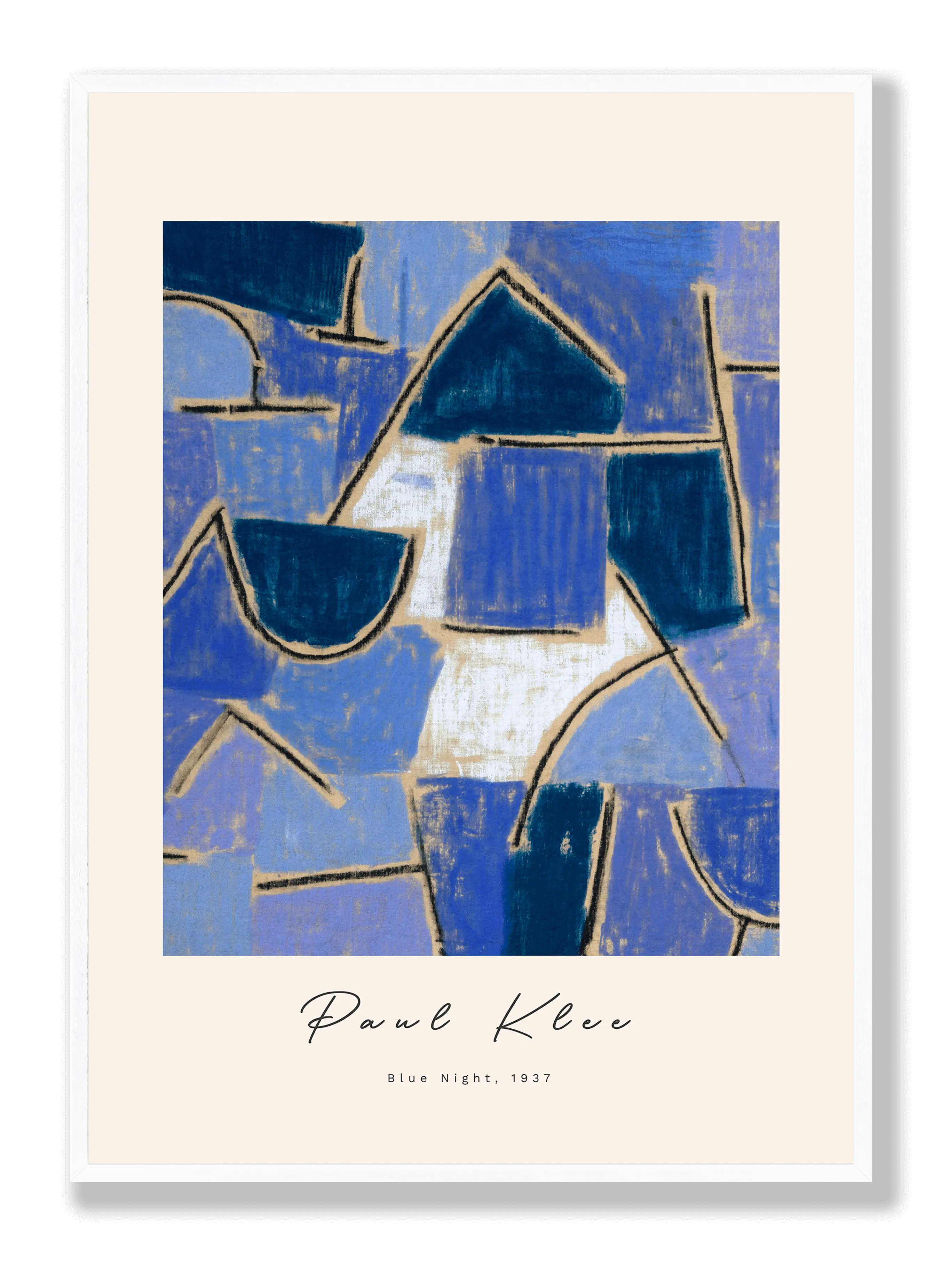 Paul Klee - Blue Night Poster