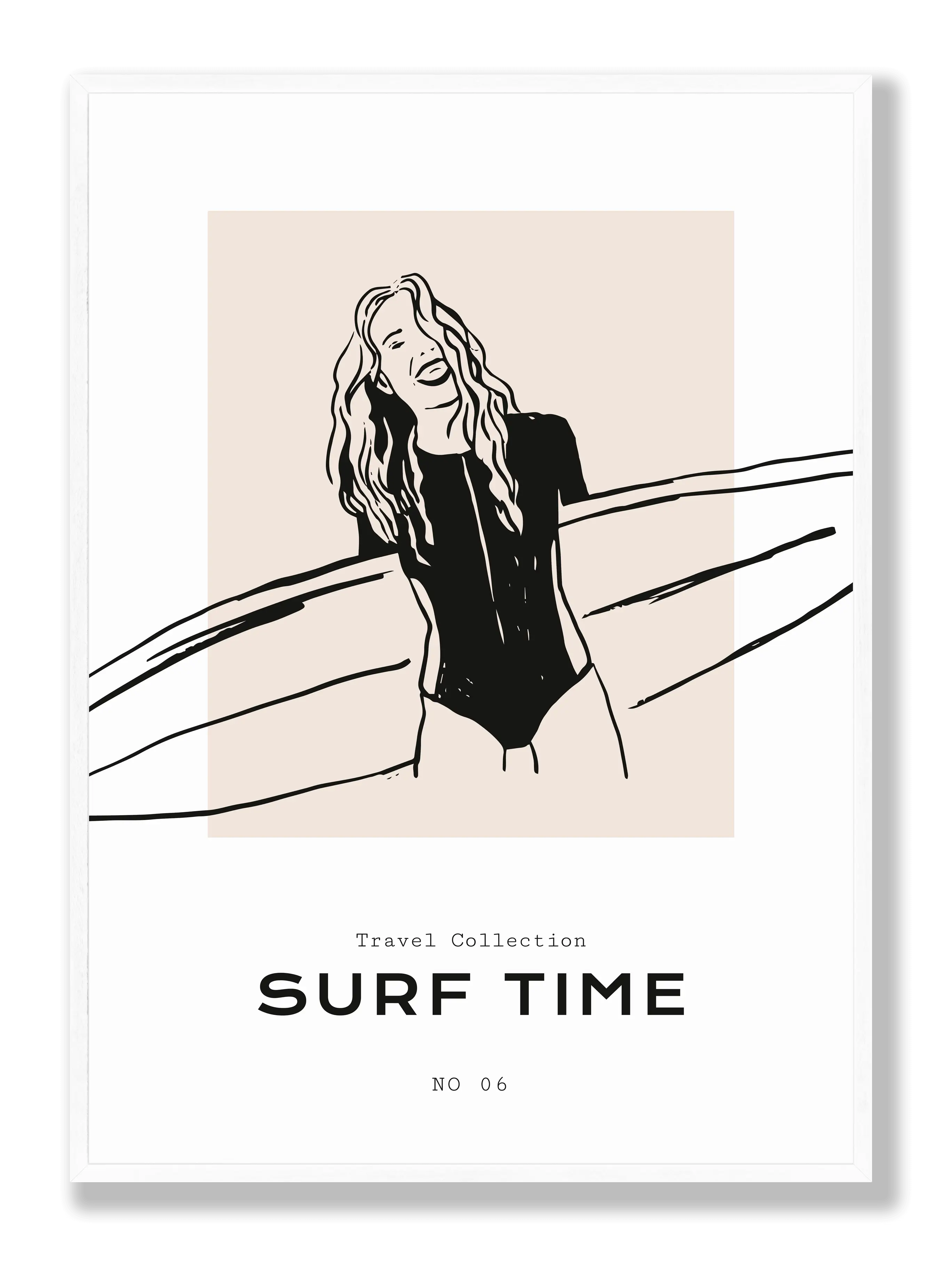 Surf Time Poster