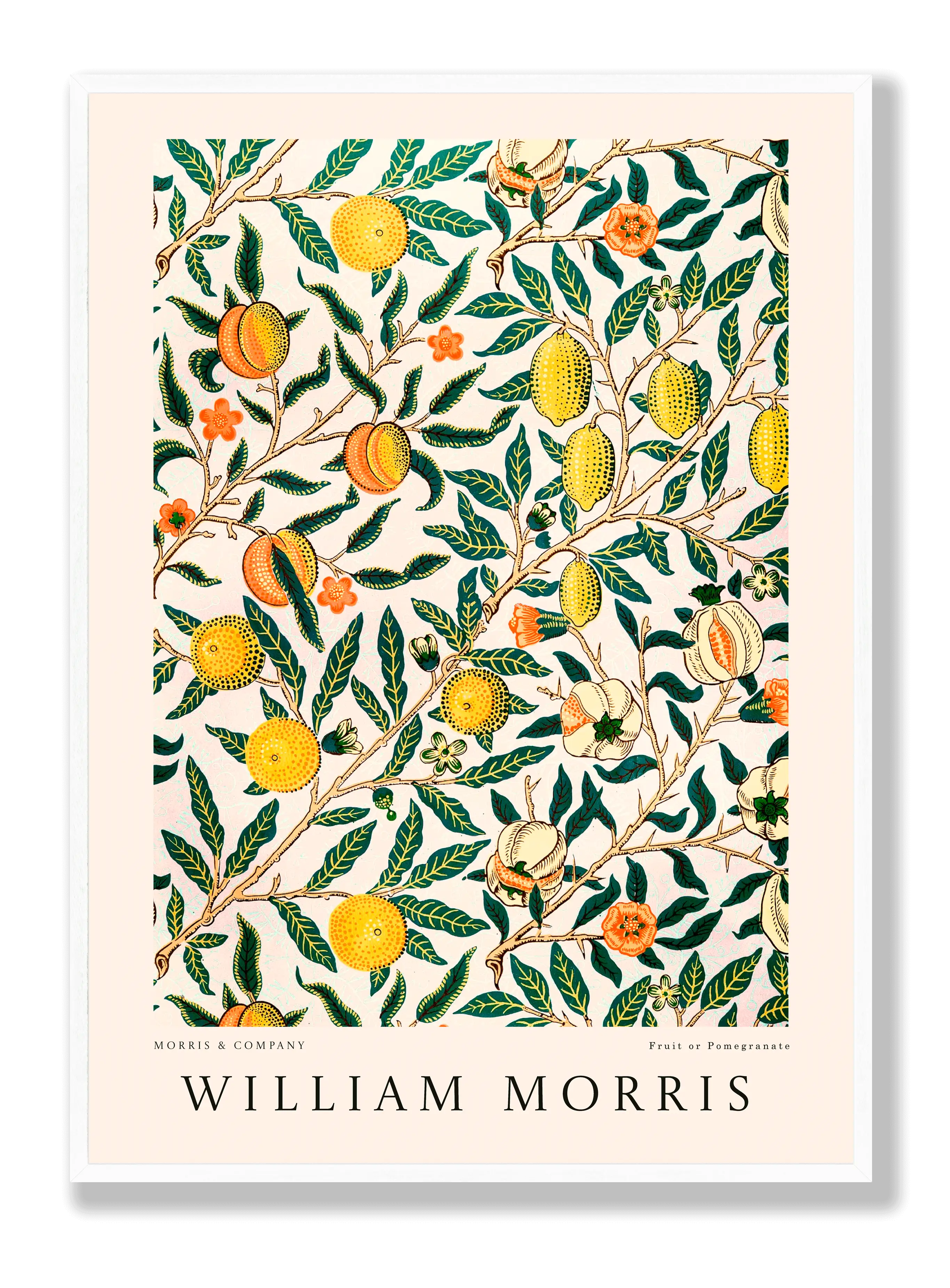 William Morris - Fruit Or Pomegranate Poster