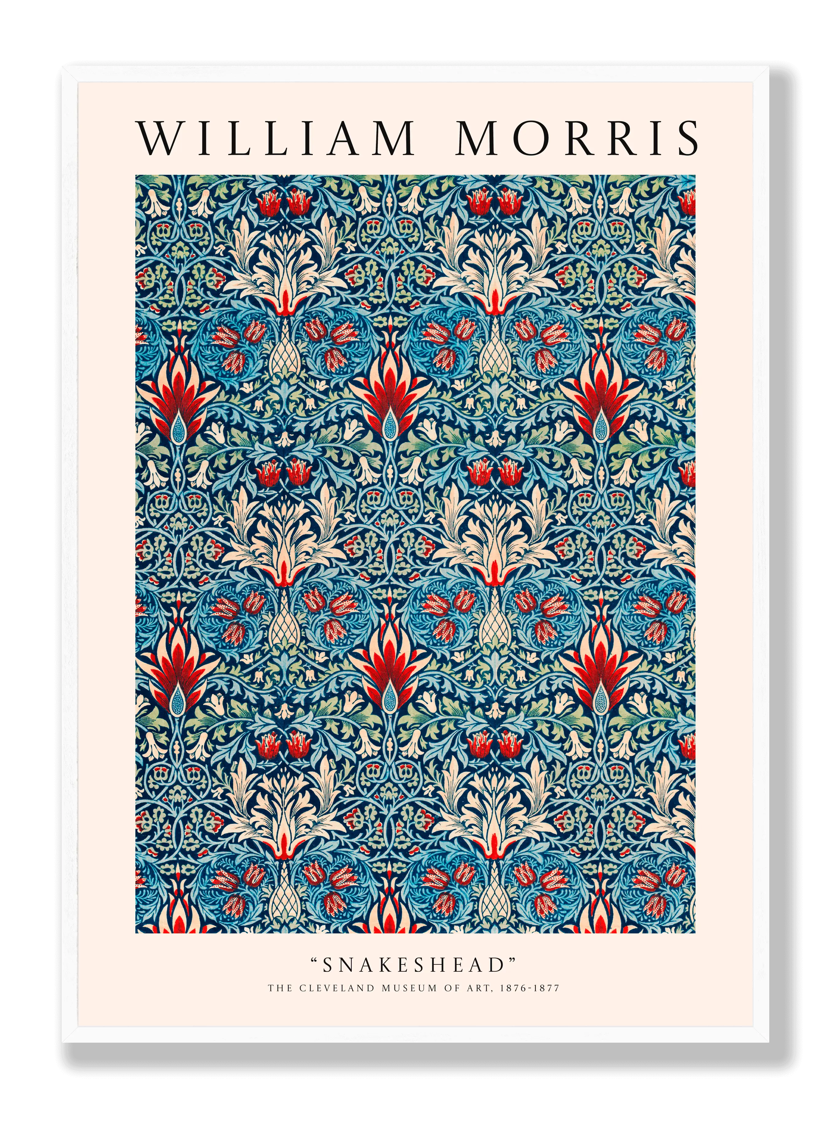 William Morris - Snakeshead Poster