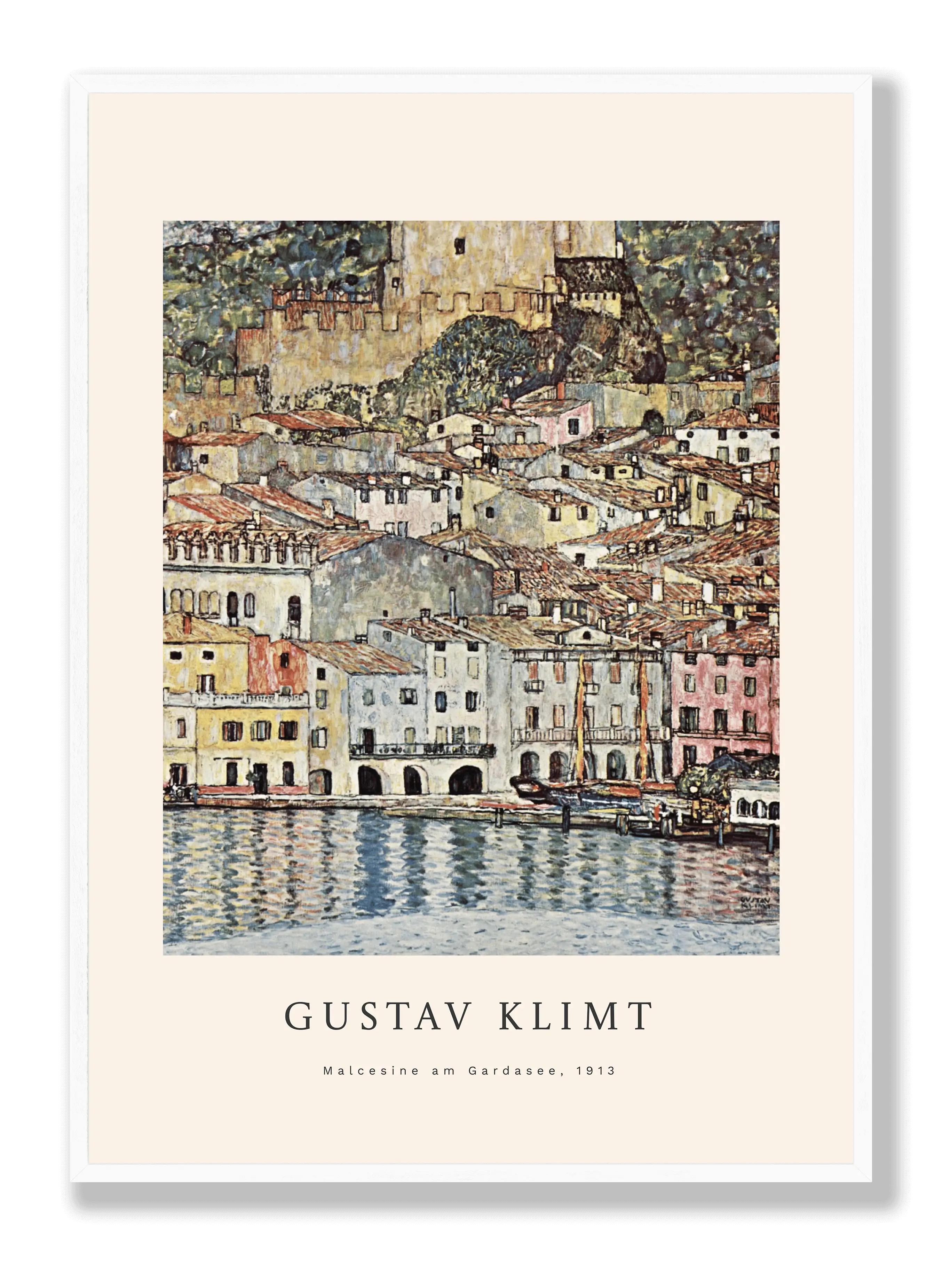 Gustav Klimt - Malcesine Am Gardasee Poster