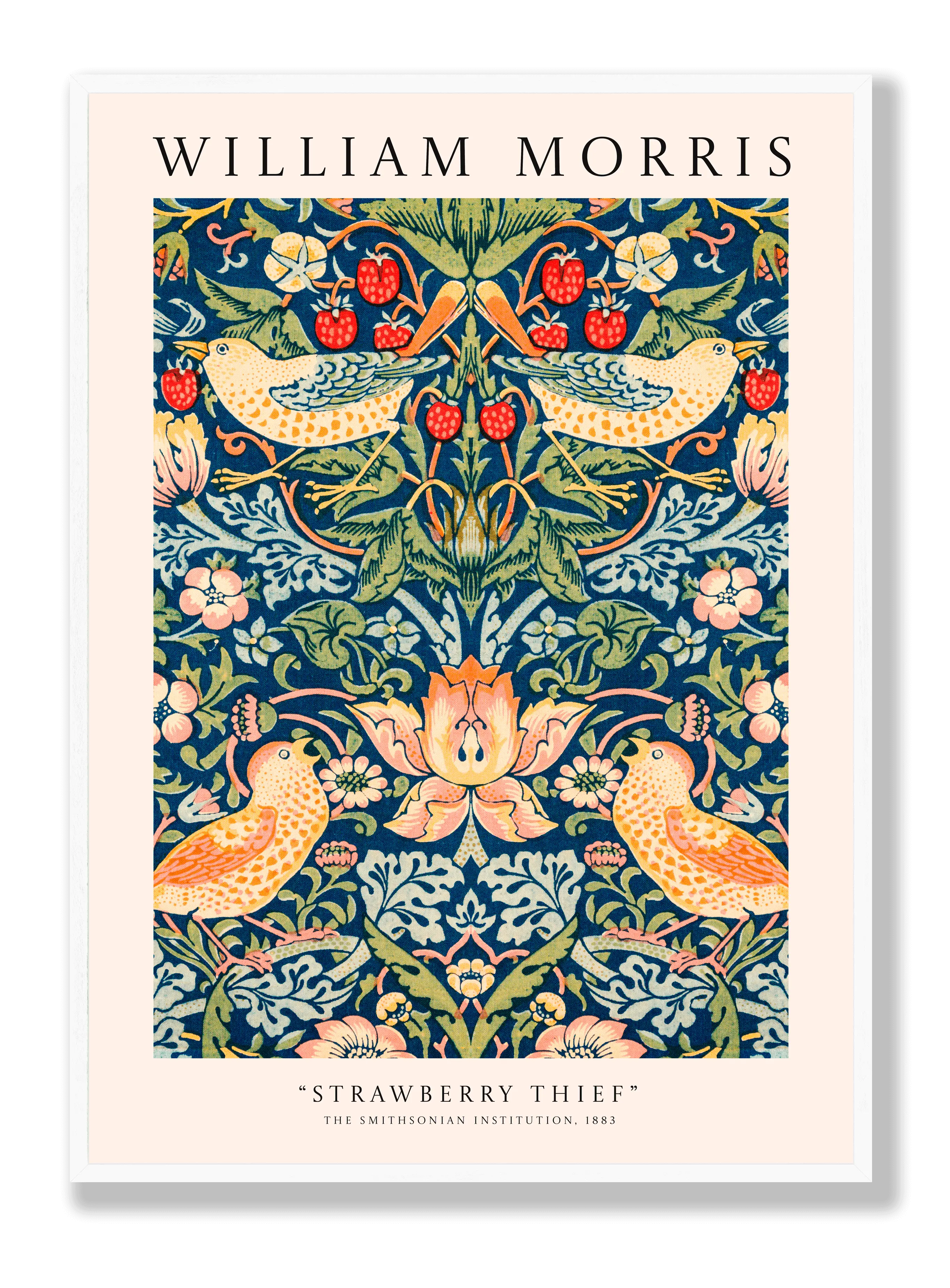 William Morris - Strawberry Thief Poster