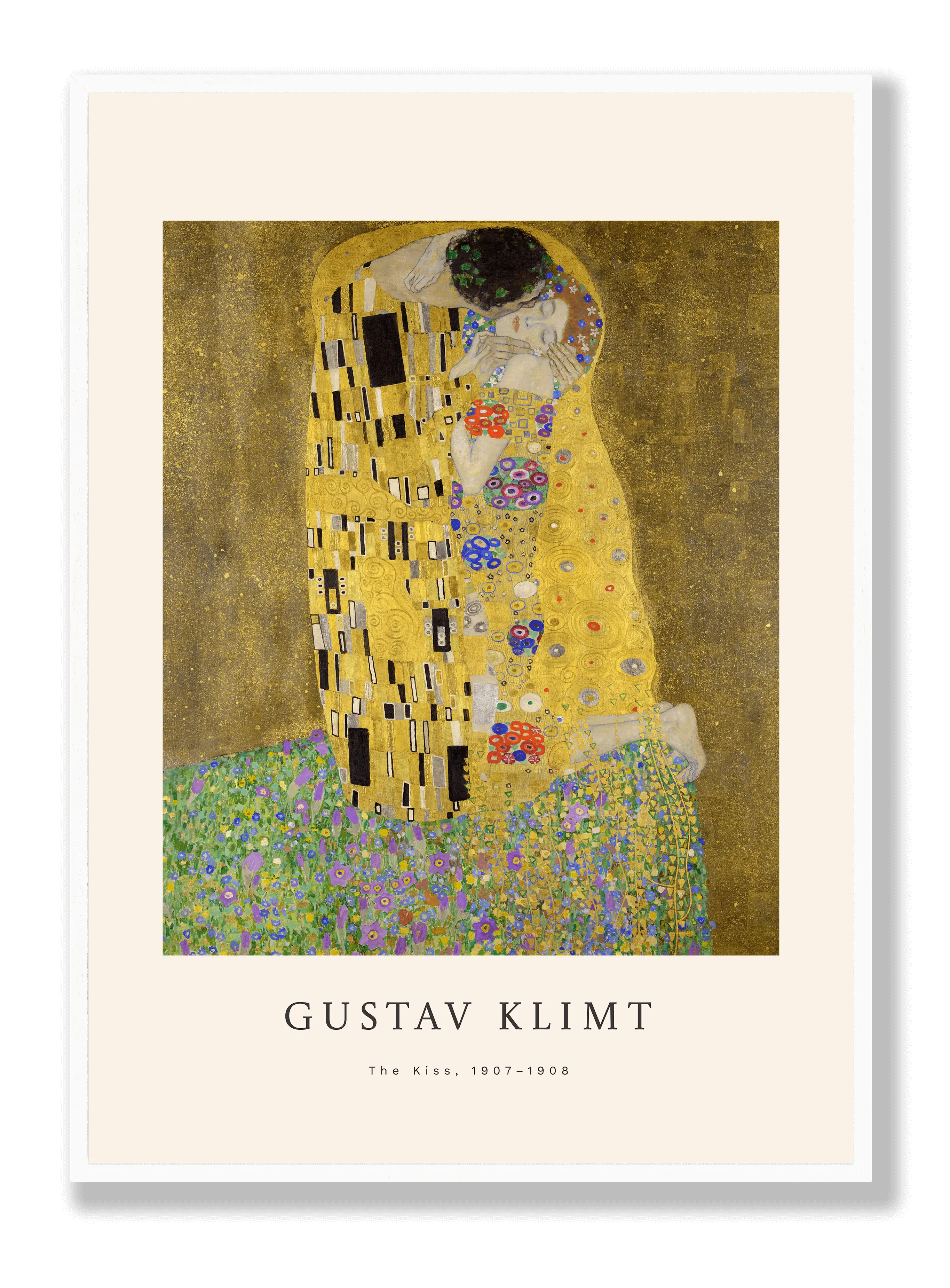 Gustav Klimt - The Kiss Poster