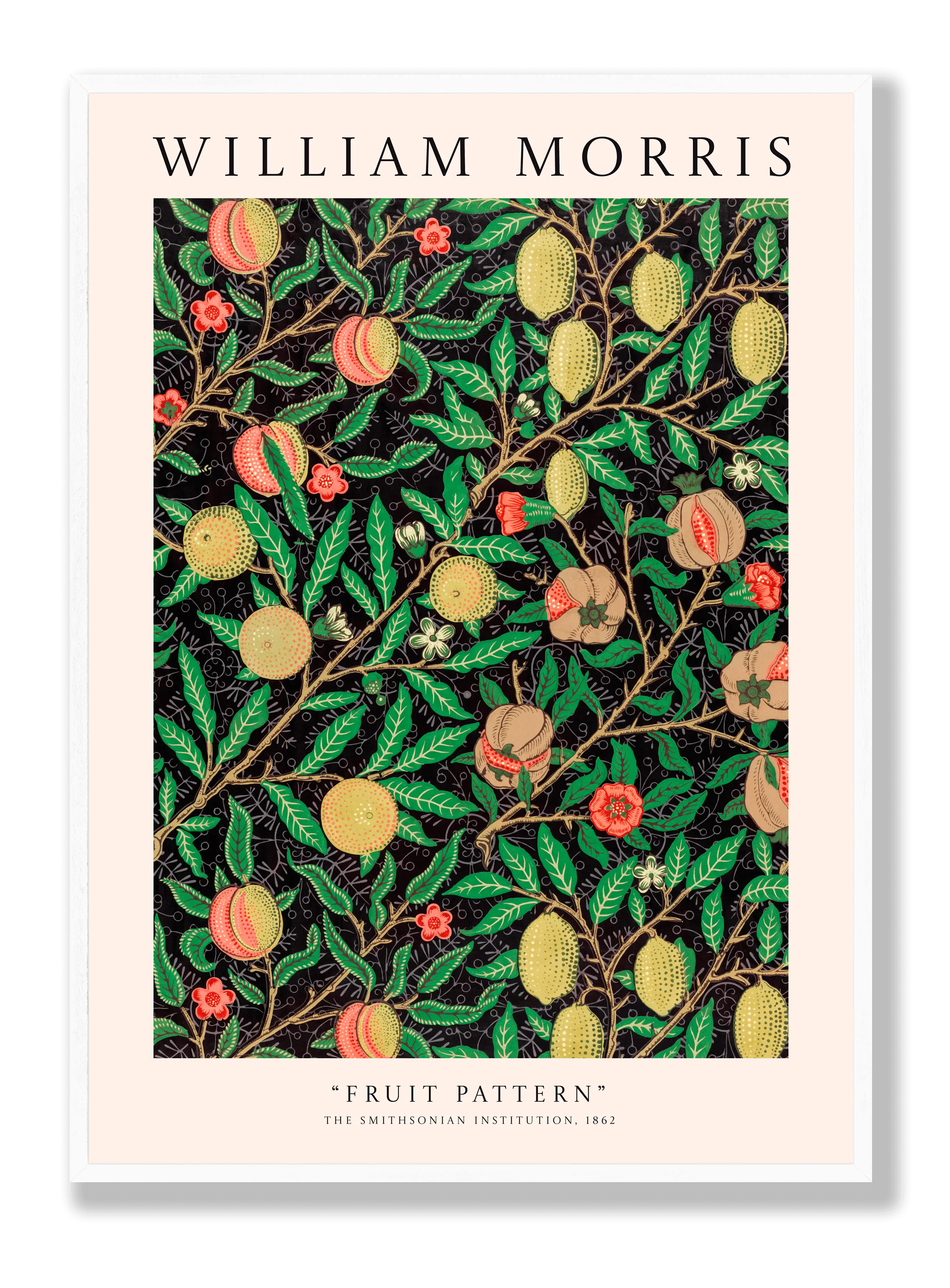 William Morris - Fruit Pattern Poster