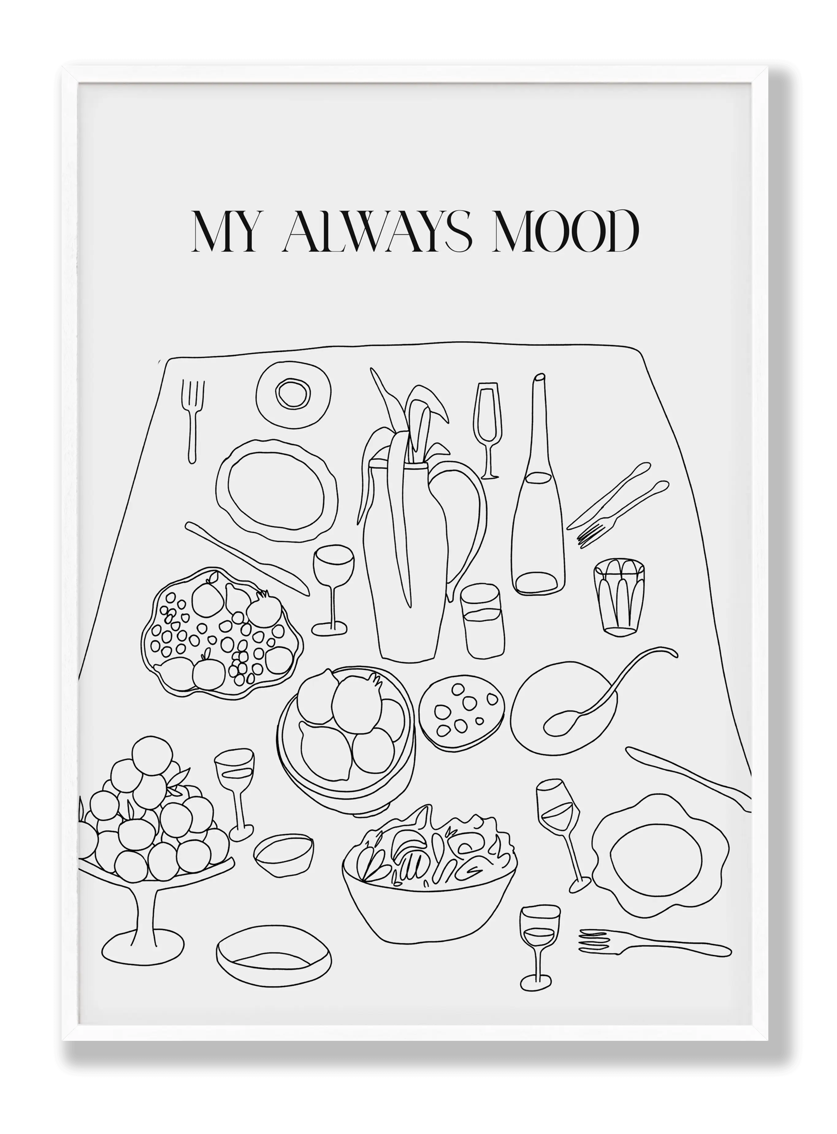 My Always Mood Poster