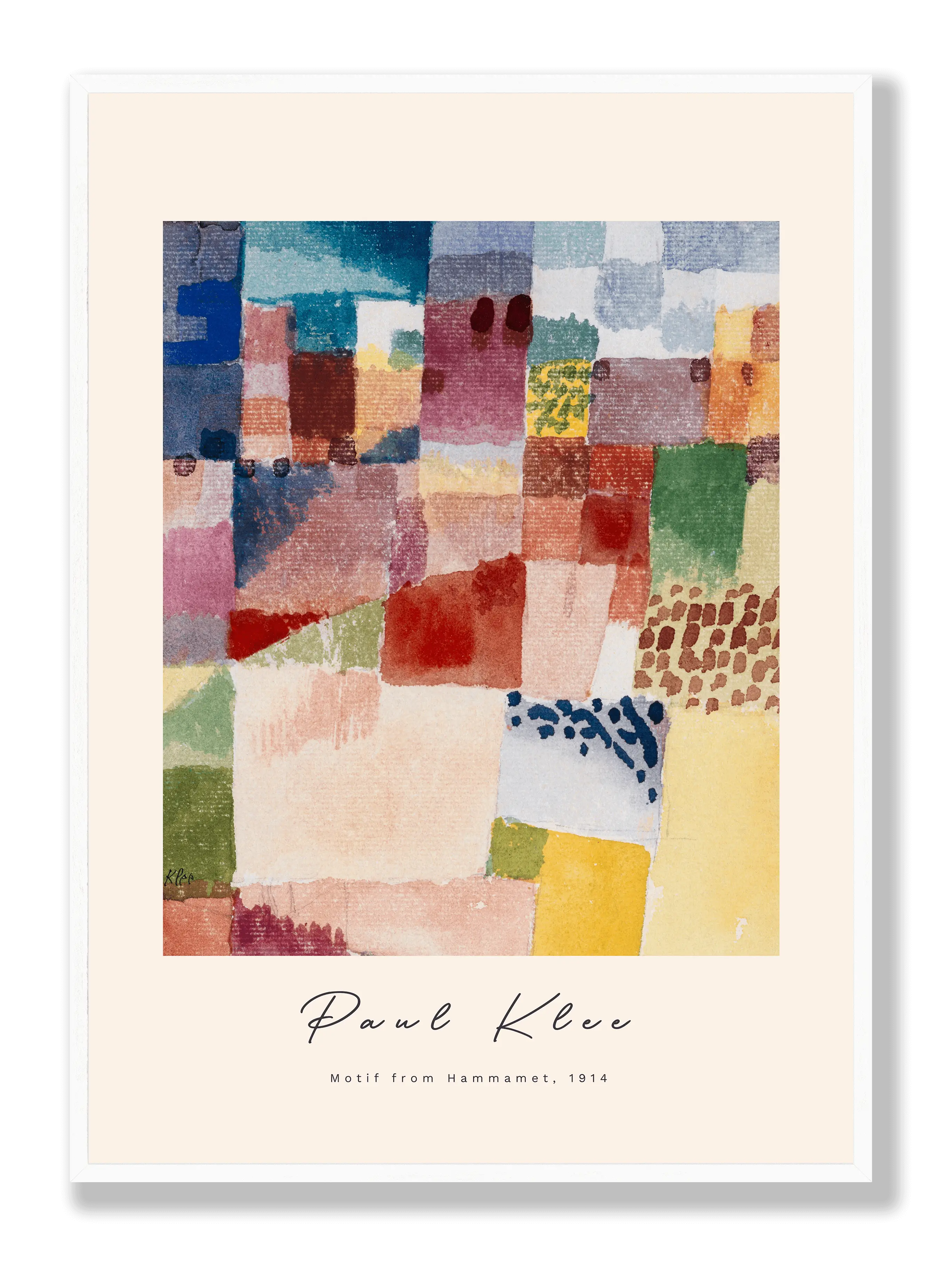 Paul Klee - Motif From Hammamet Poster