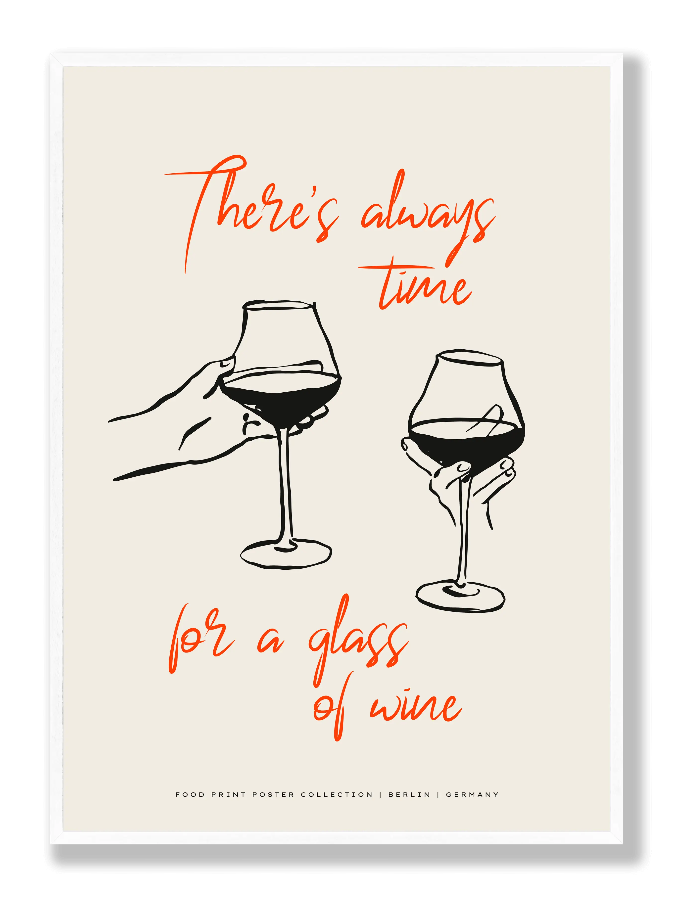 Always Time For Wine Poster