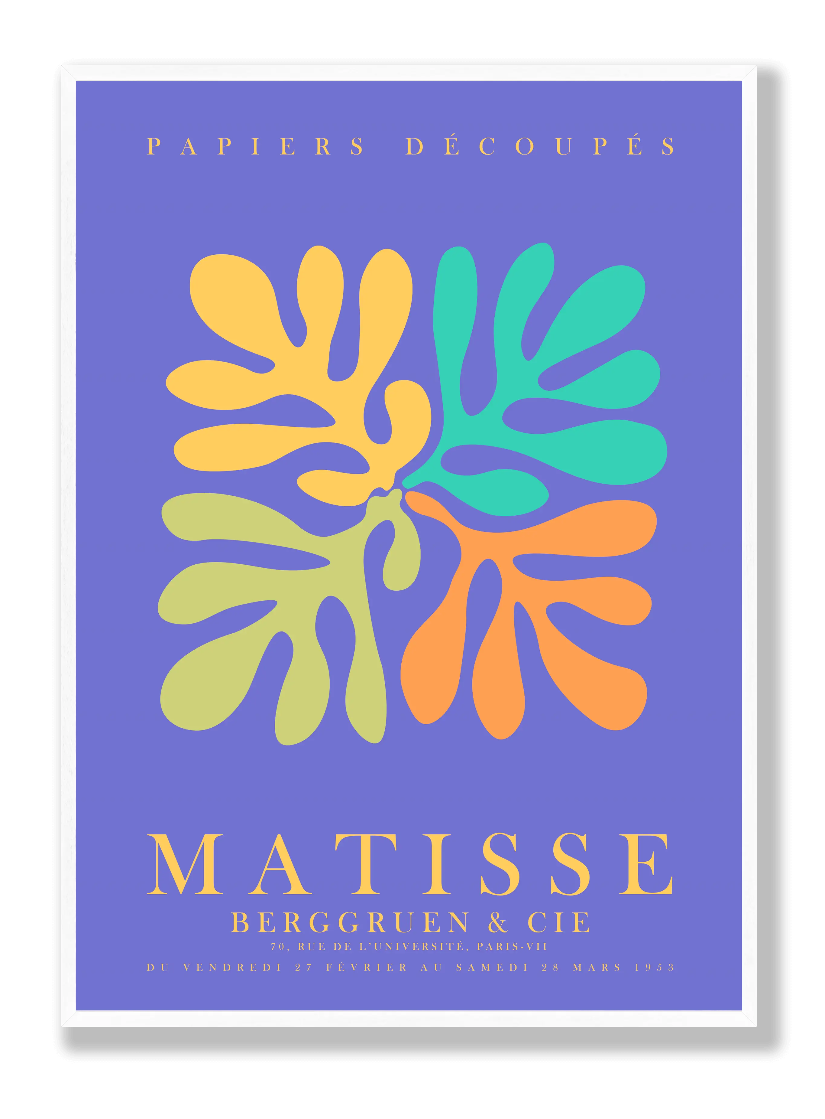 Henri Matisse - Purple Poster